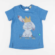 Half Sleeve Rabbit Printed T-Shirt