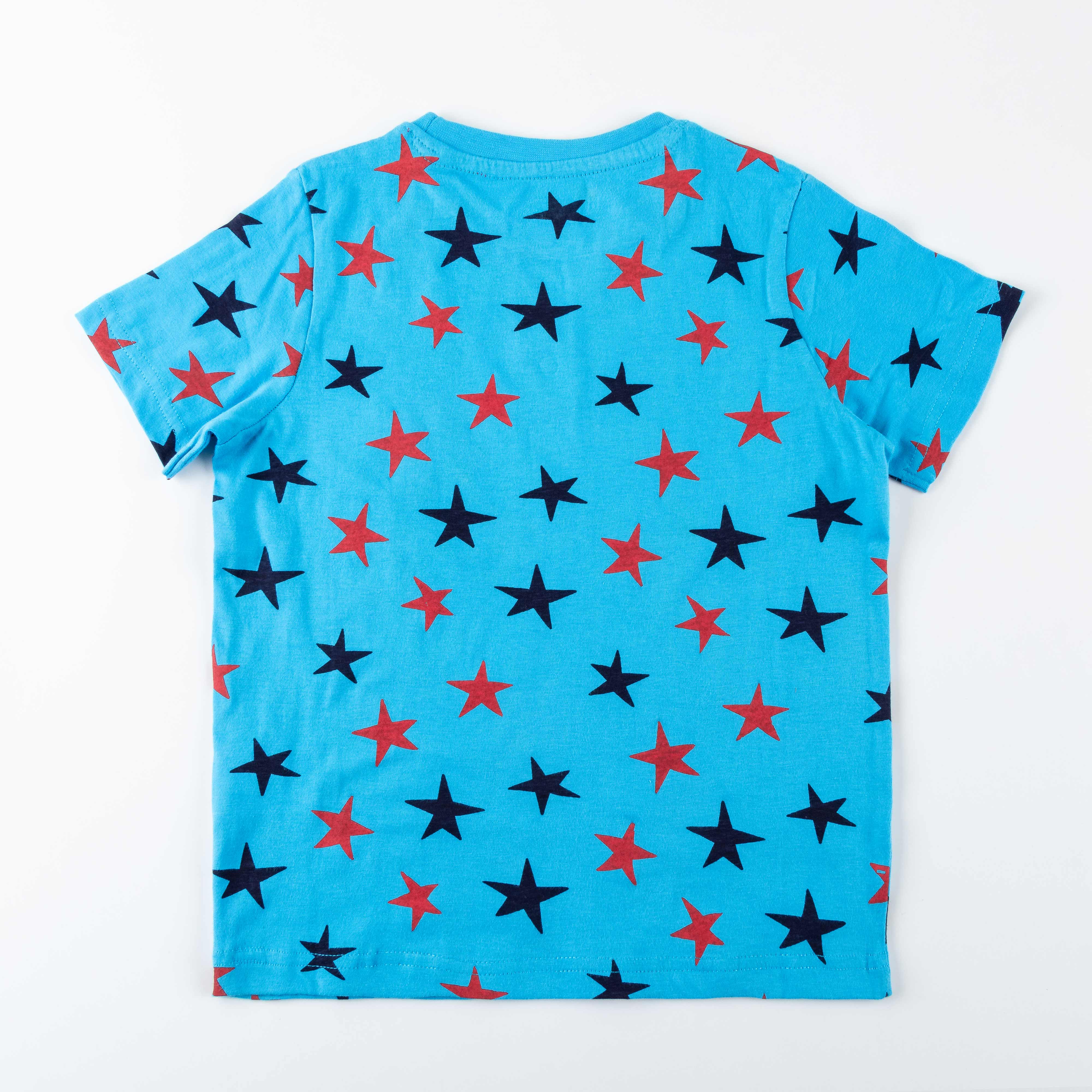 Boys Pyjama & Star Printed Top Sets