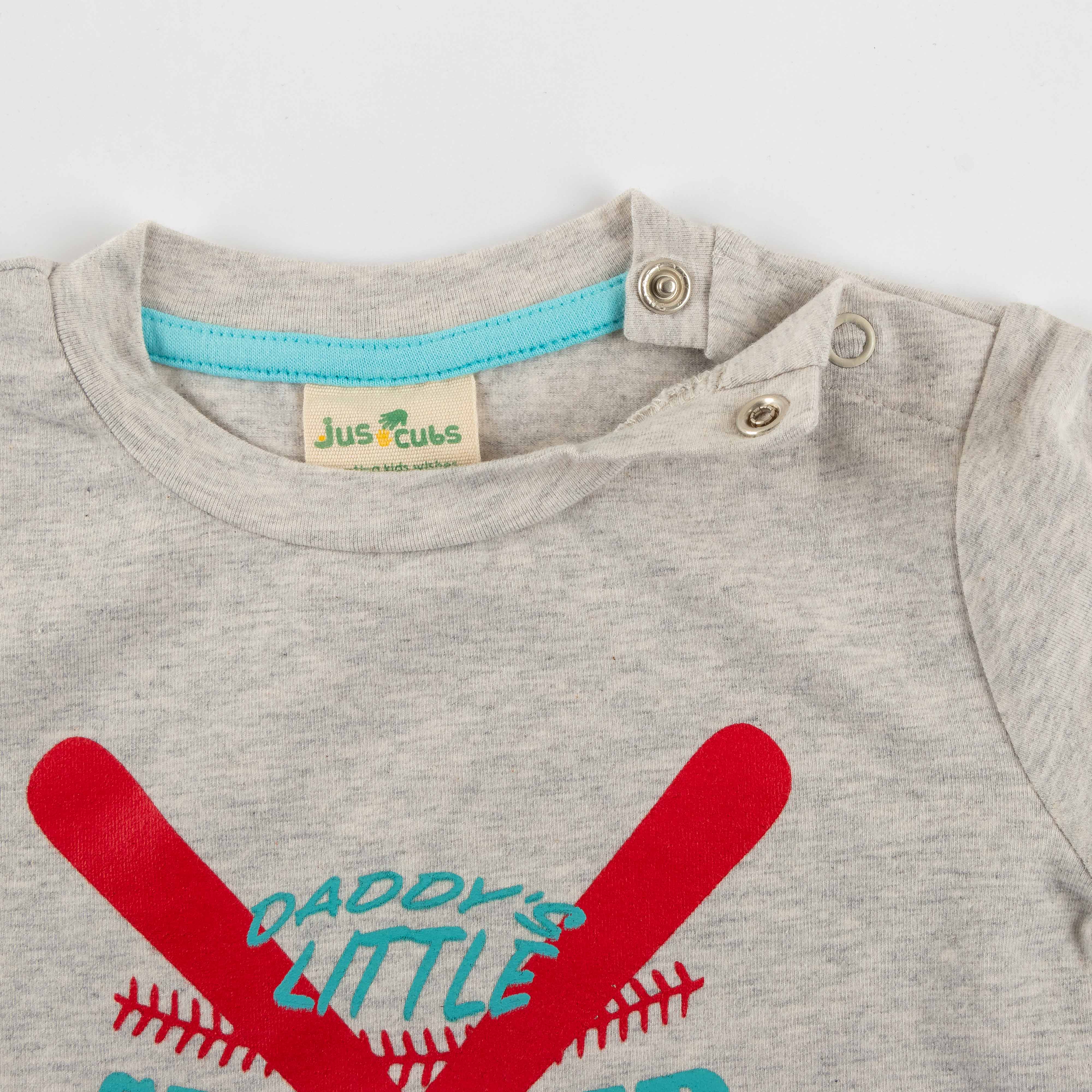 Baby Boys Full Sleeve Graphic Printed T Shirt