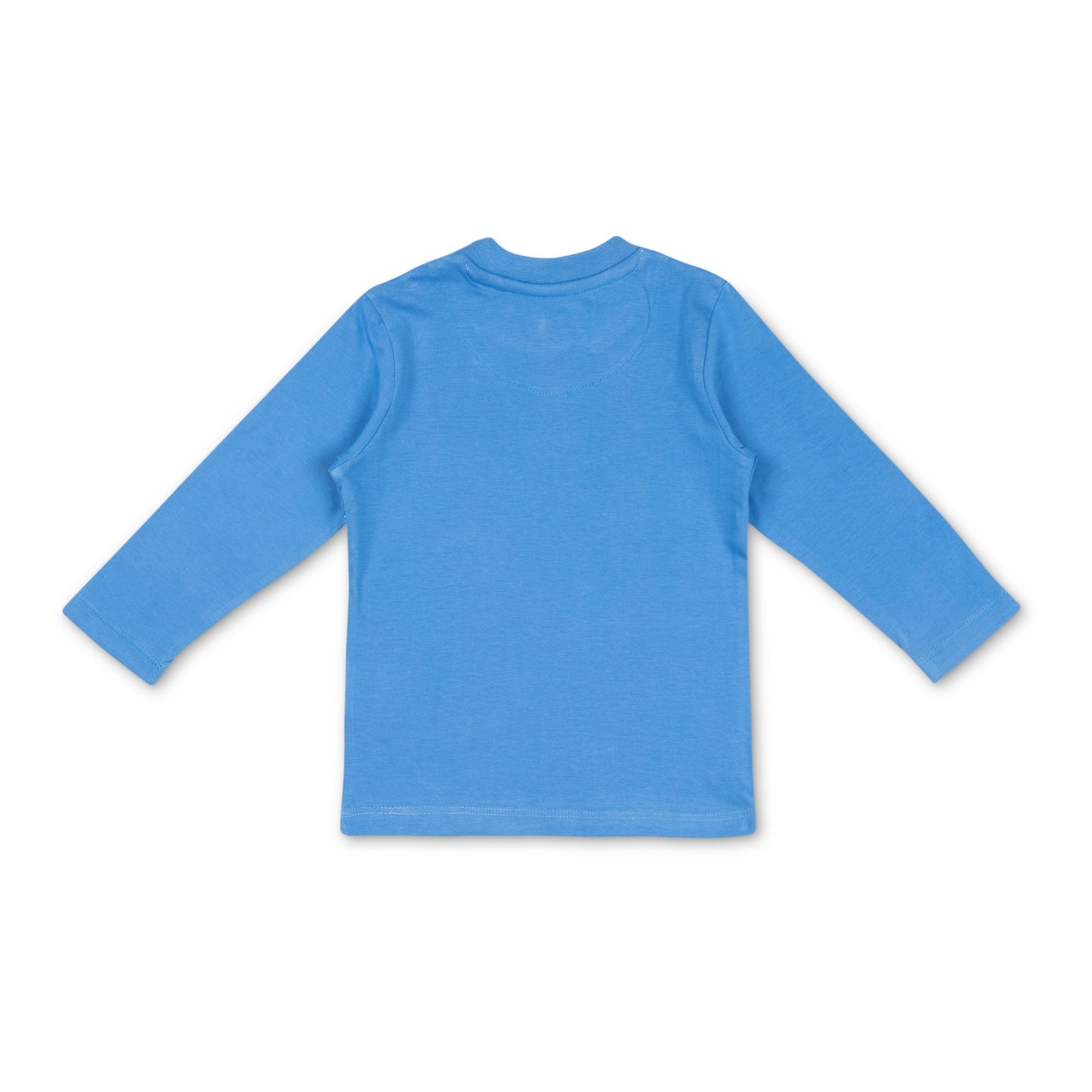 Baby Boys' Blue Nautical Long Sleeve T-Shirt - Sailboat & Lighthouse Graphic