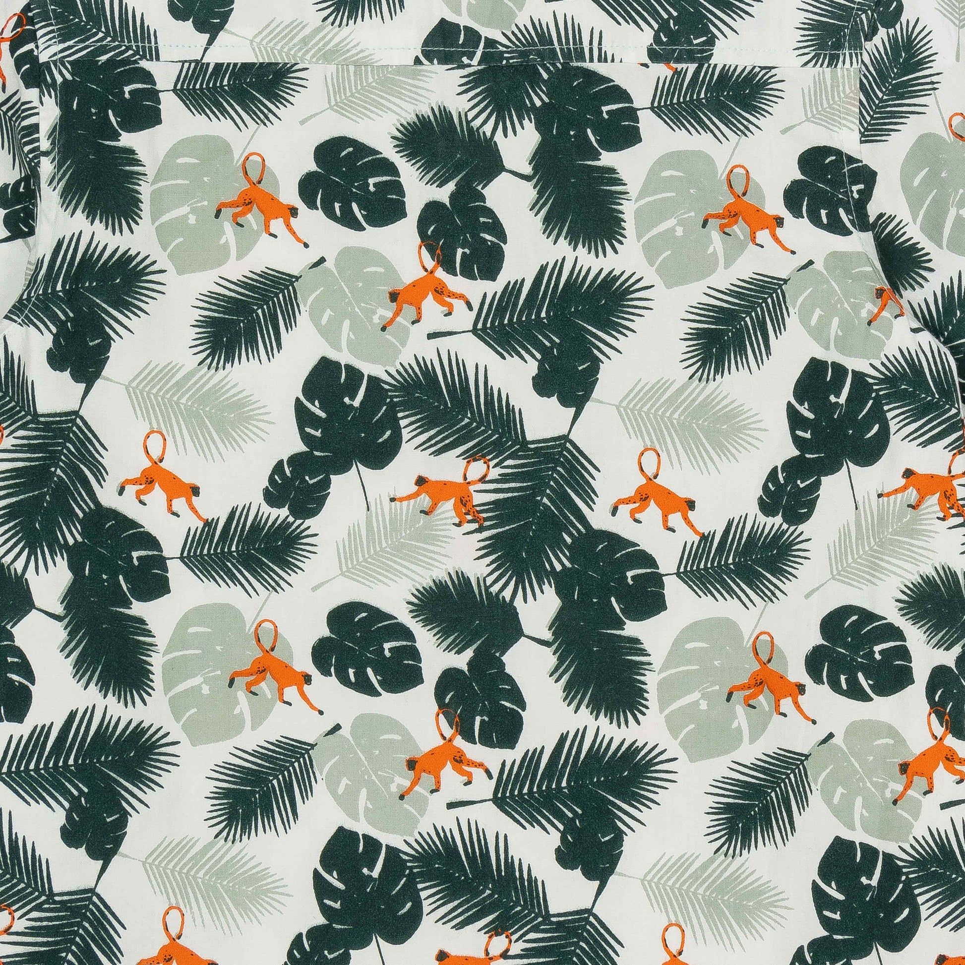 "Boys' Jungle Print Shirt and Khaki Shorts Set – Fun Safari Outfit"