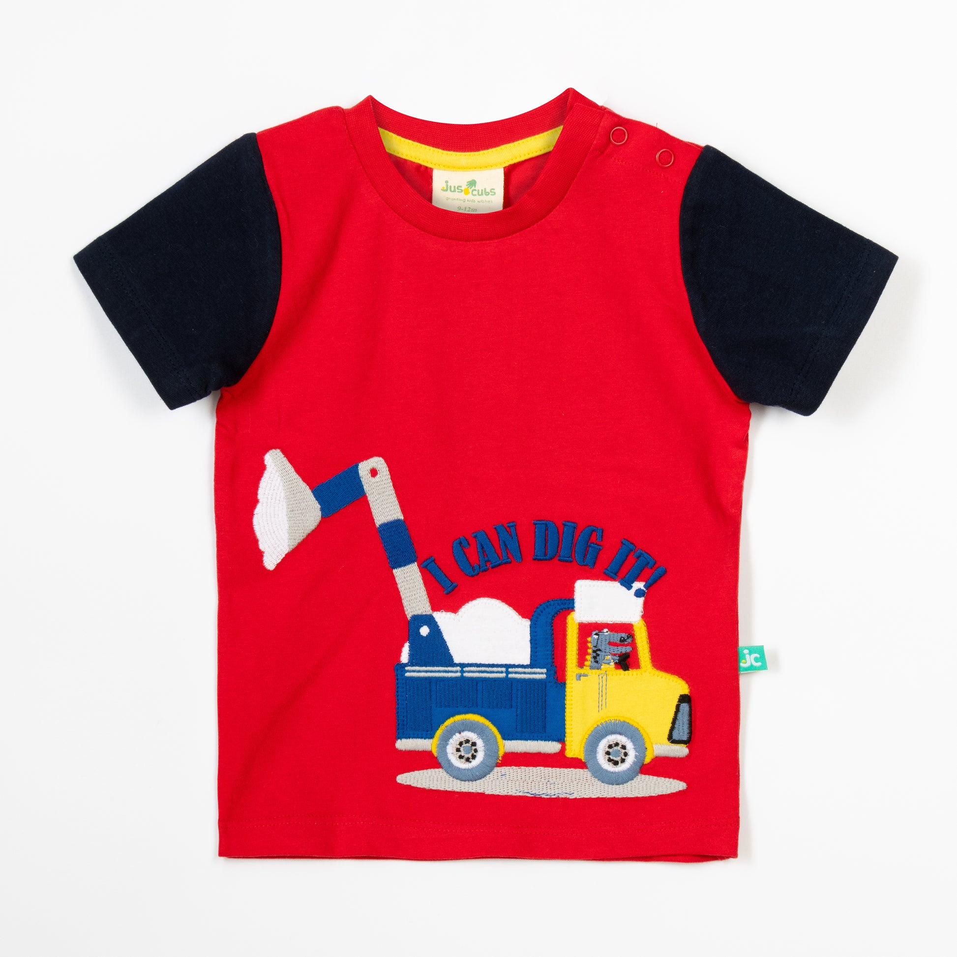 Baby Boys Half Sleeve Graphic Printed T Shirt