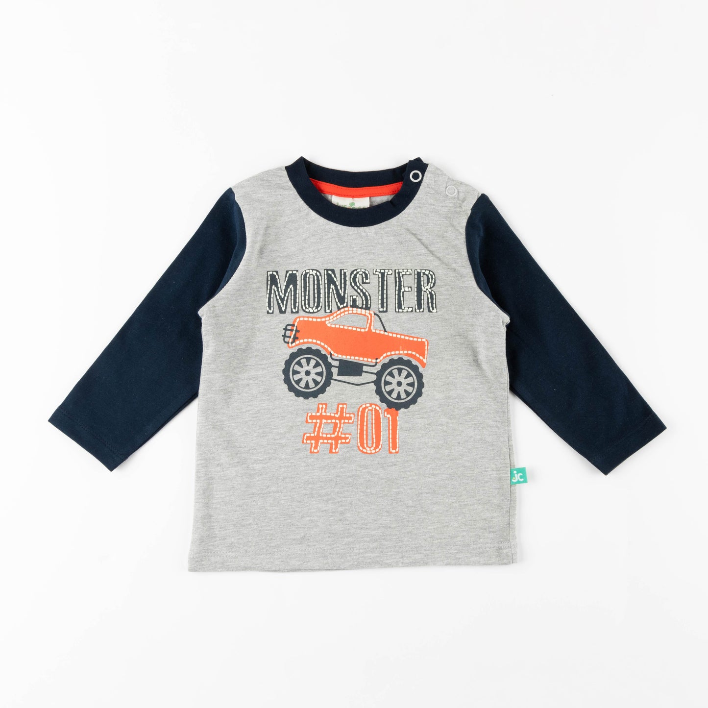 Boys Full Sleeve Car  Printed T-Shirt