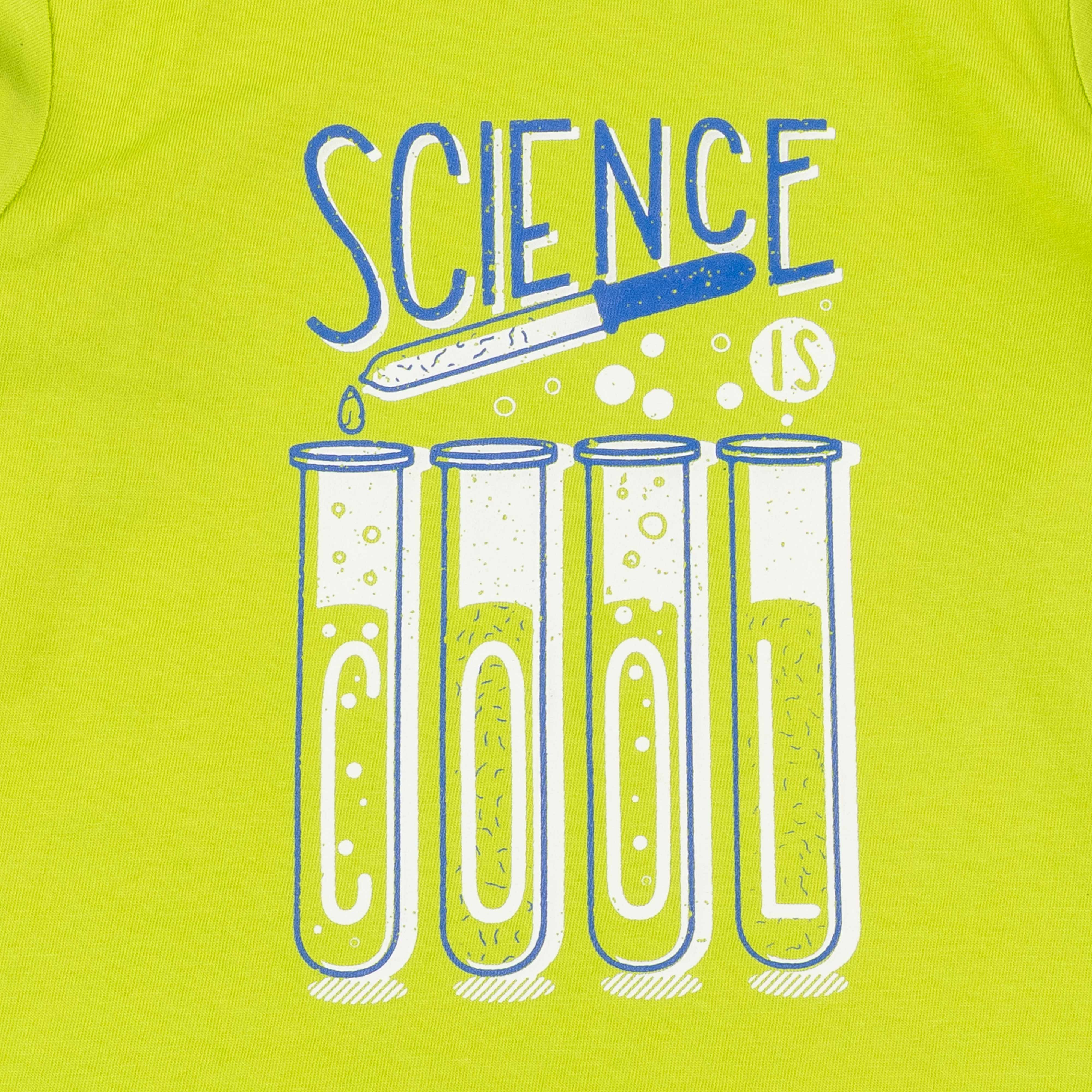 Young Boys Full Sleeve Science Printed T-Shirt