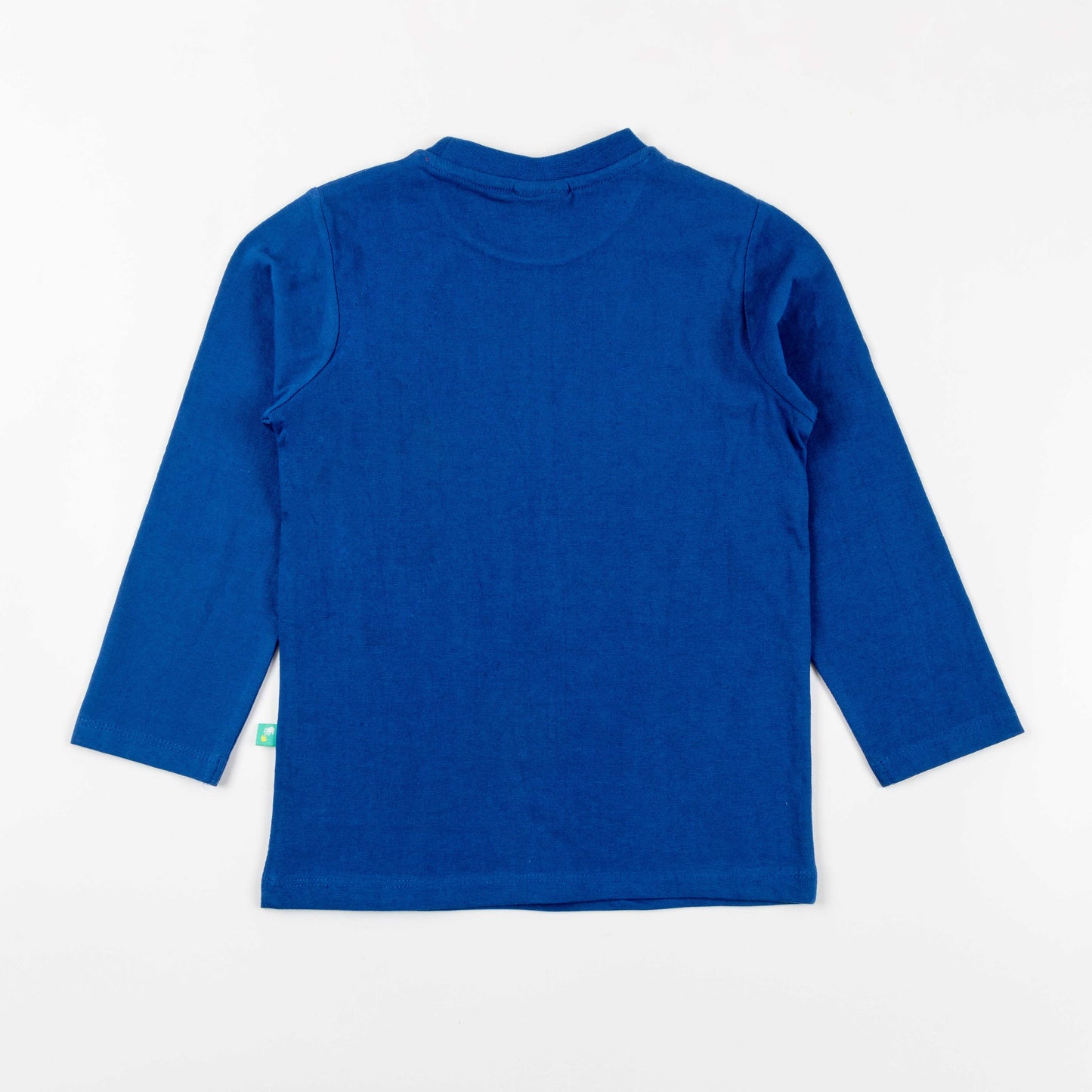 Boys' Blue Long Sleeve T-Shirt with Monster Rally Car Print