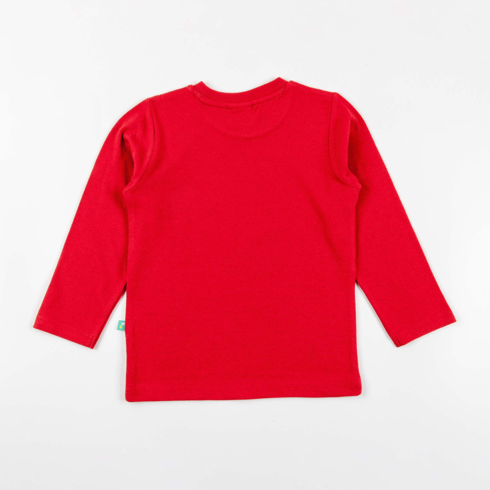 Boys' Red Long Sleeve T-Shirt with Game Controller Print