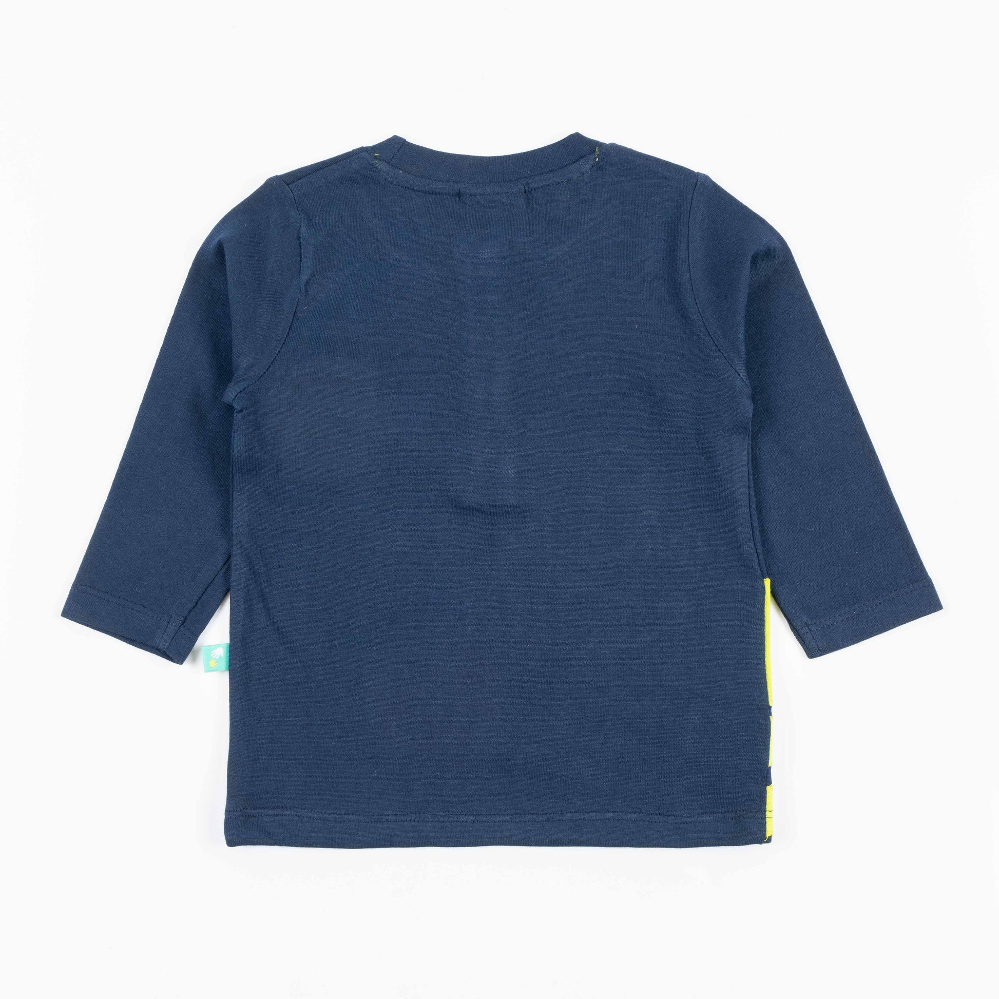 "Boys 'Smile Like a Crocodile' Henley Tee – Long Sleeve Animal Graphic T-shirt"