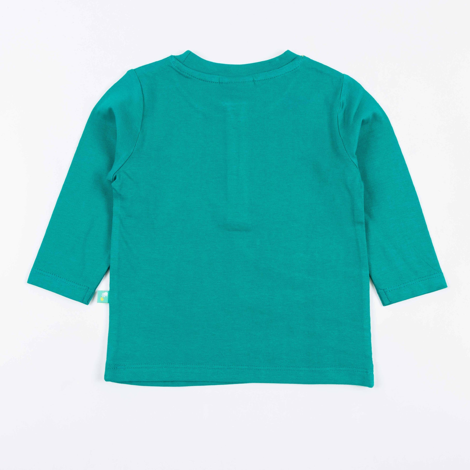 "Boys 'Smile Like a Crocodile' Henley Tee – Long Sleeve Animal Graphic T-shirt"
