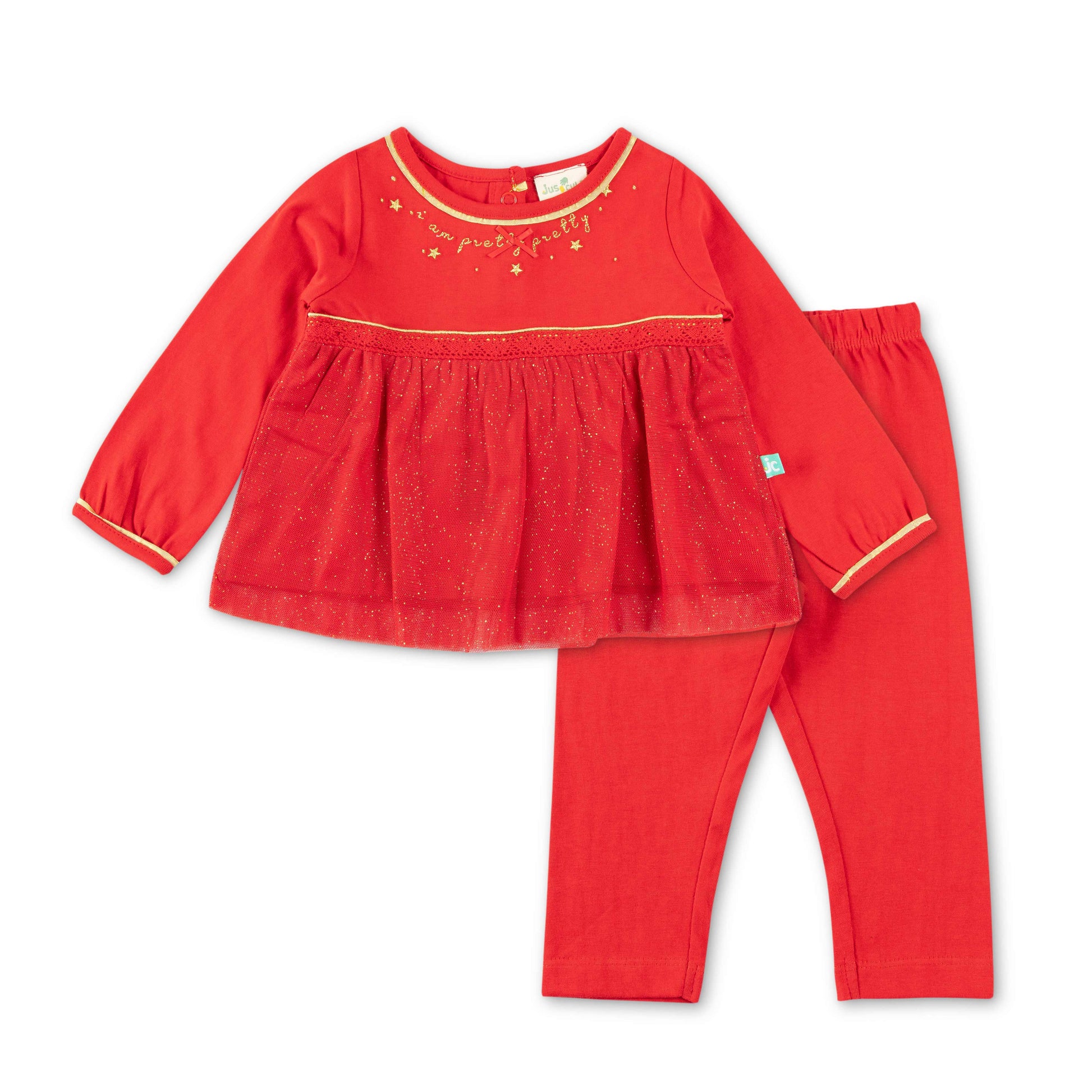 Girls Printed Full Sleeve Top With Pant