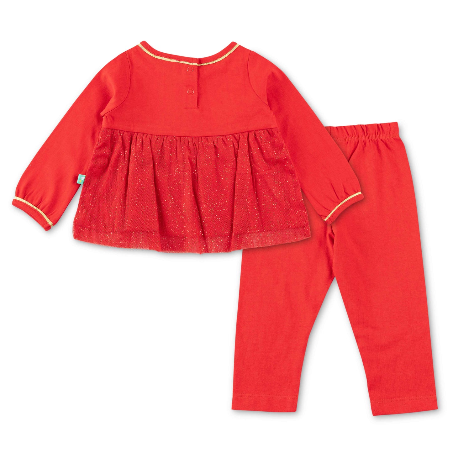 Girls Printed Full Sleeve Top With Pant