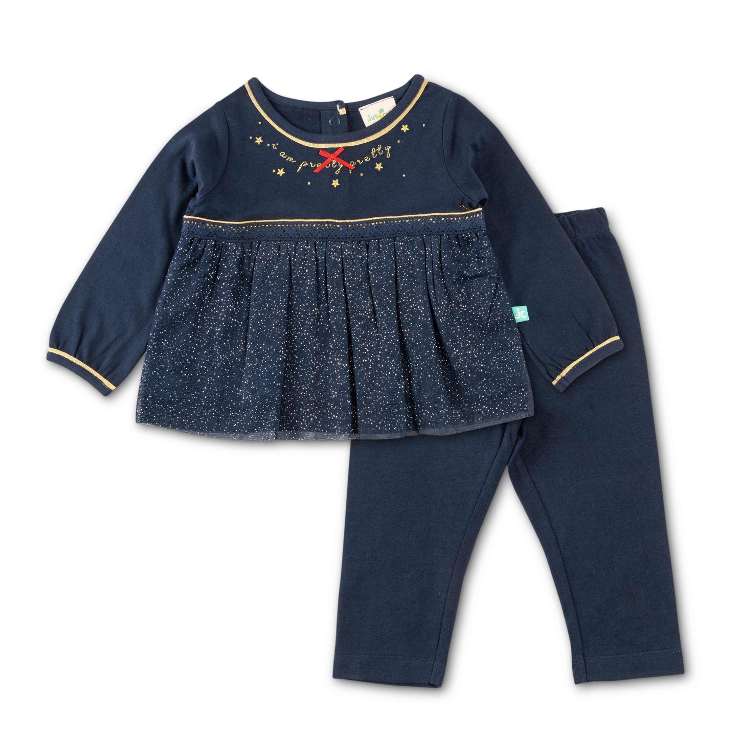 Girls Printed Full Sleeve Top With Pant