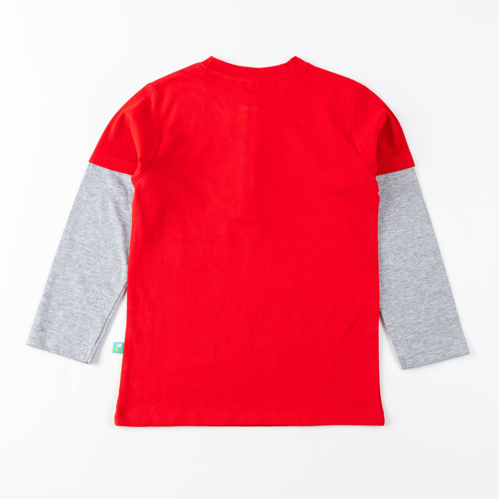 Young Boys Full Sleeve Robot Printed T-Shirt