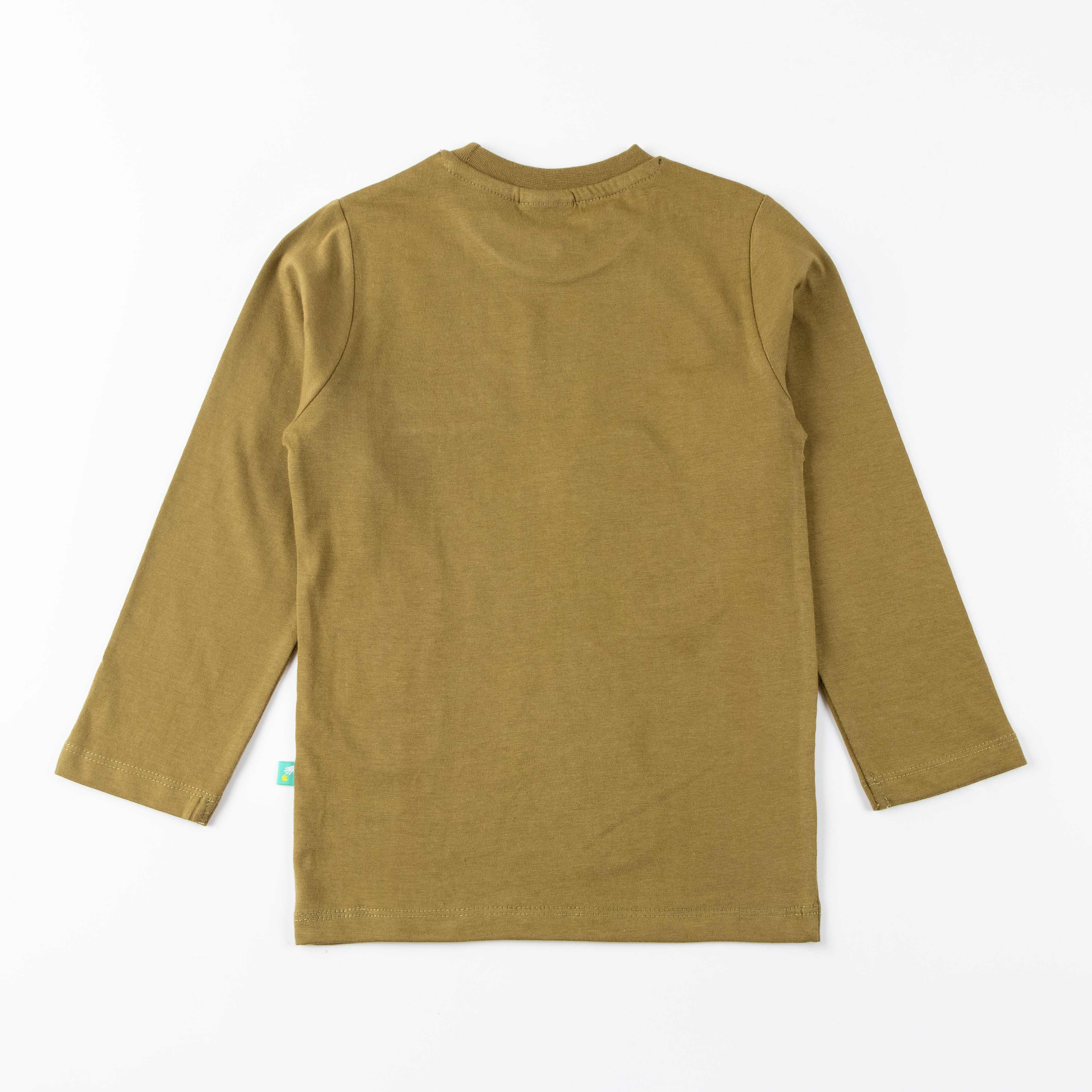 "Boys 'Junior Street Racer' Tee – Long Sleeve Racing Car Graphic T-shirt"