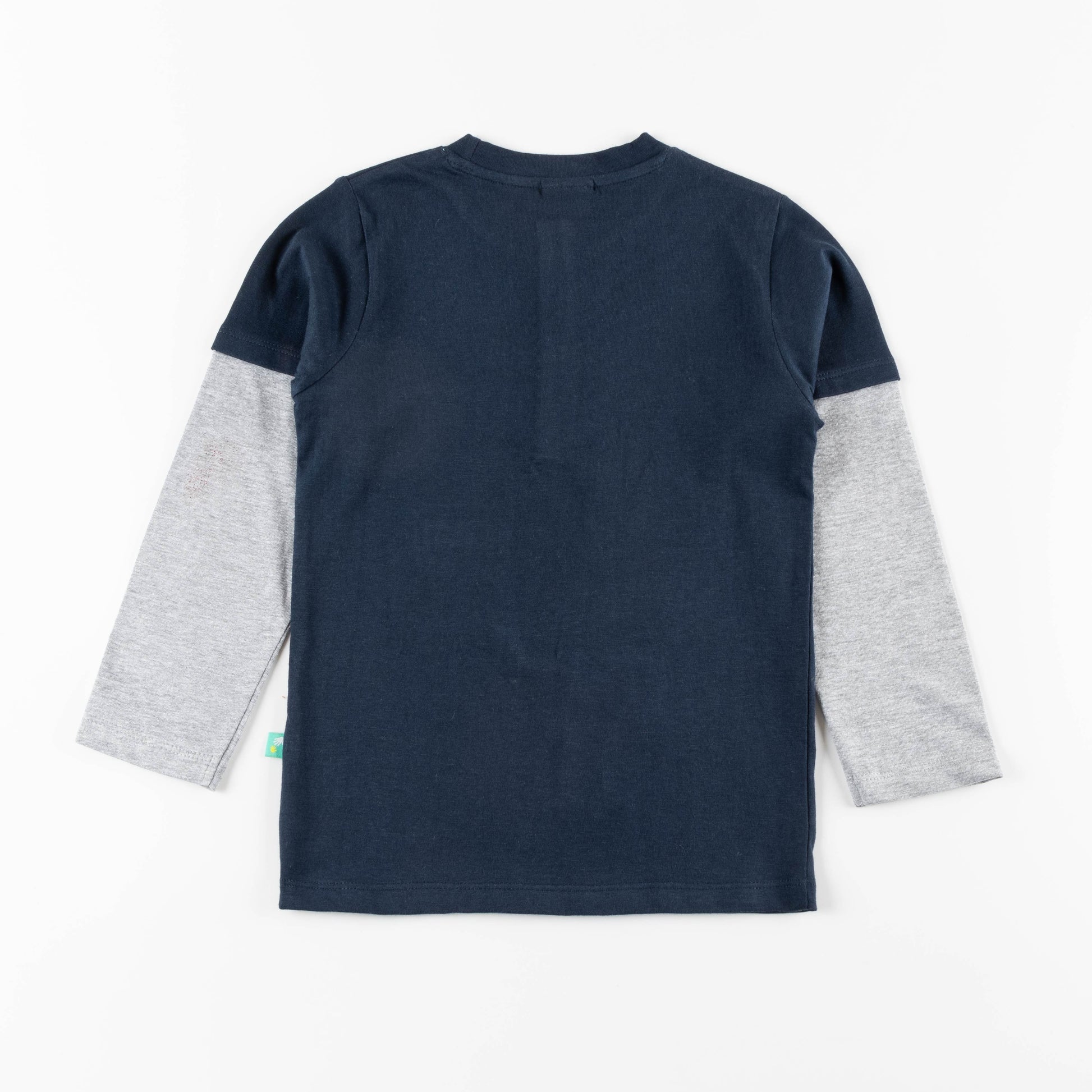 Young Boys Full Sleeve Robot Printed T-Shirt