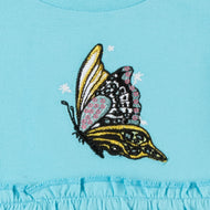 Girls Full Sleeve Butterfly Top
