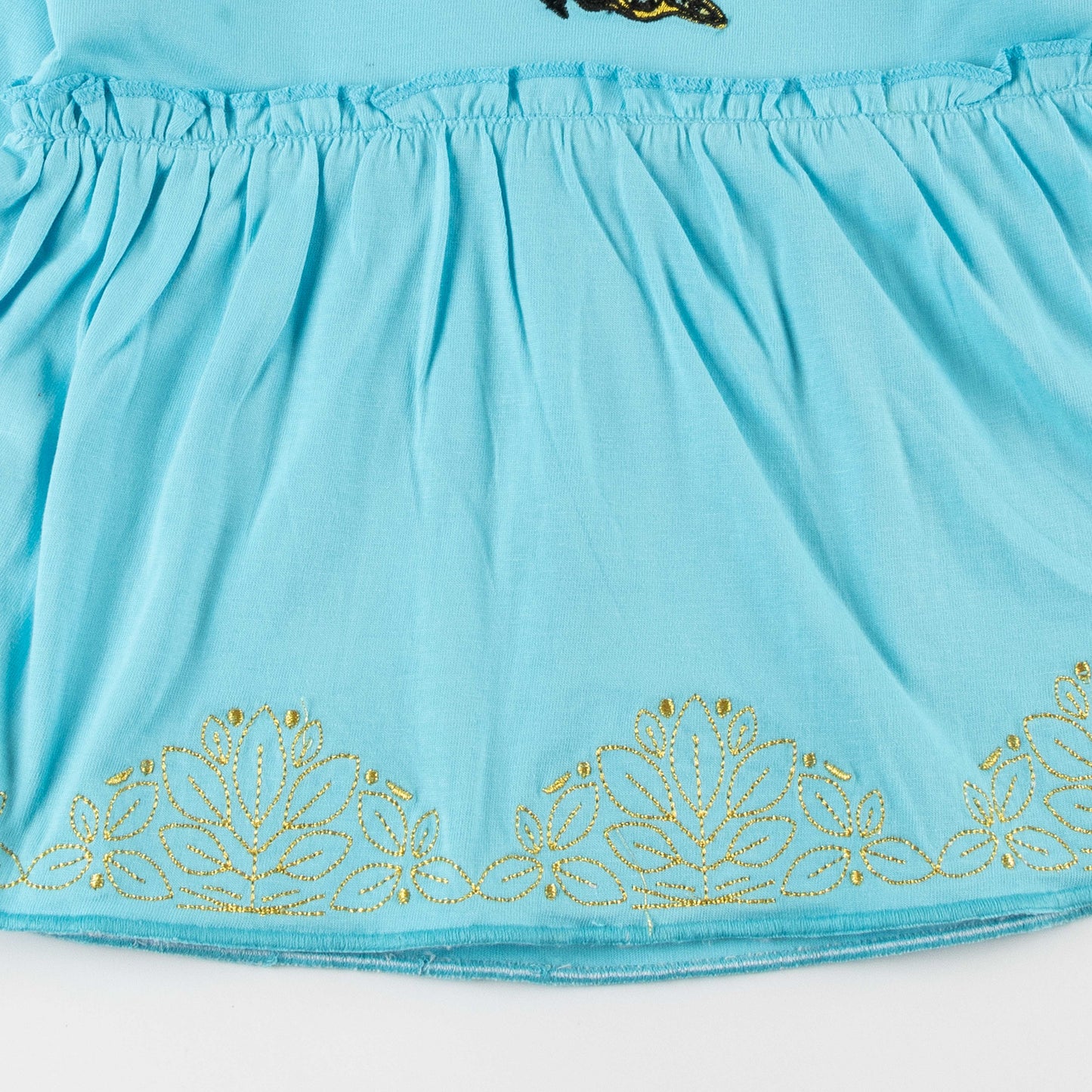 Girls Full Sleeve Butterfly Top