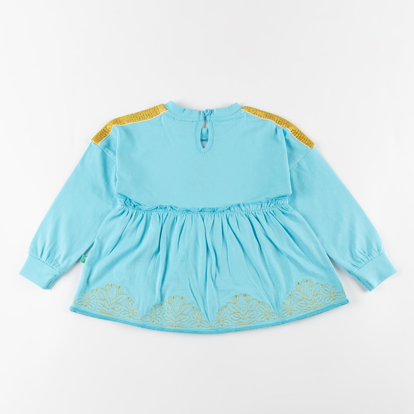 Girls Full Sleeve Butterfly Top