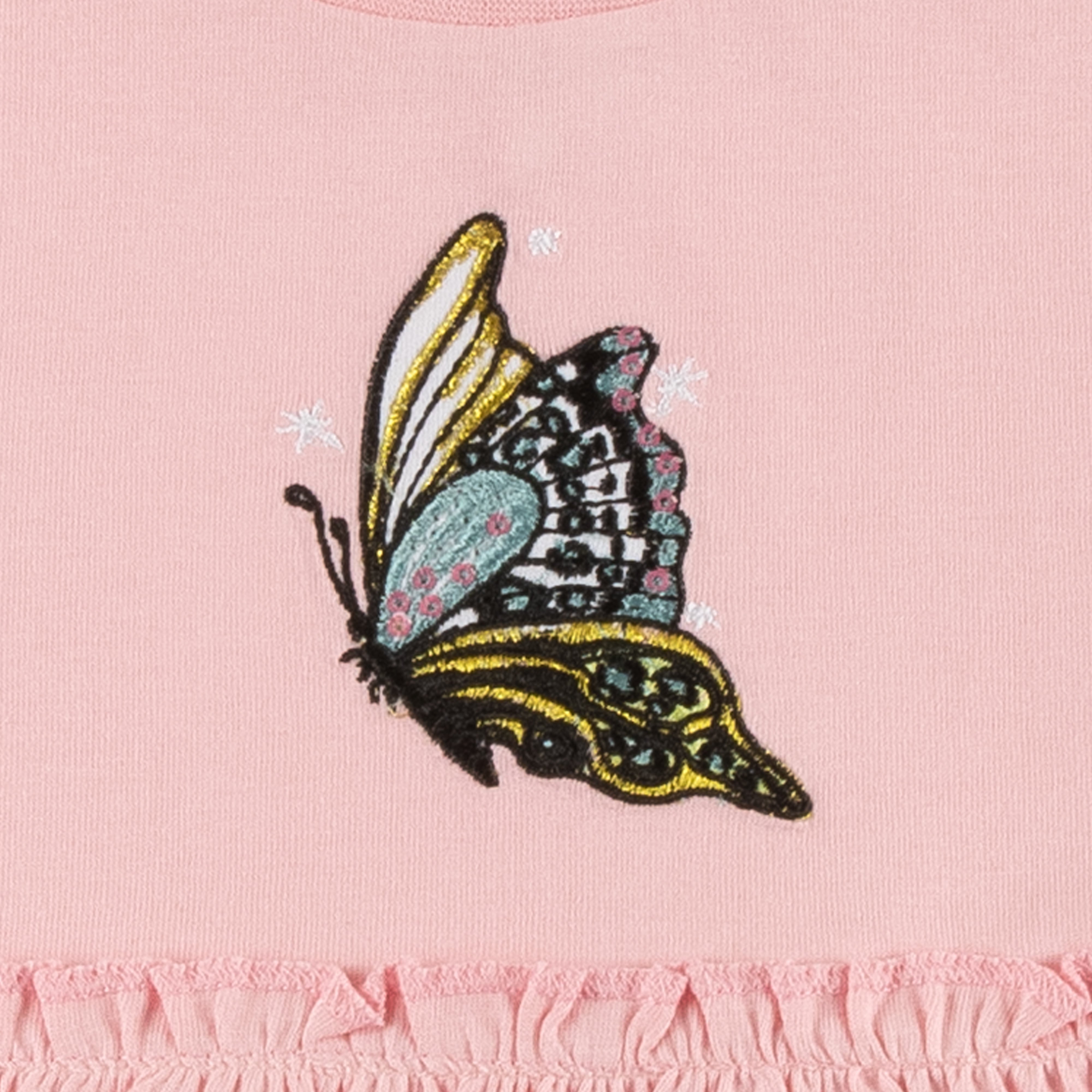 Girls Full Sleeve Butterfly Top