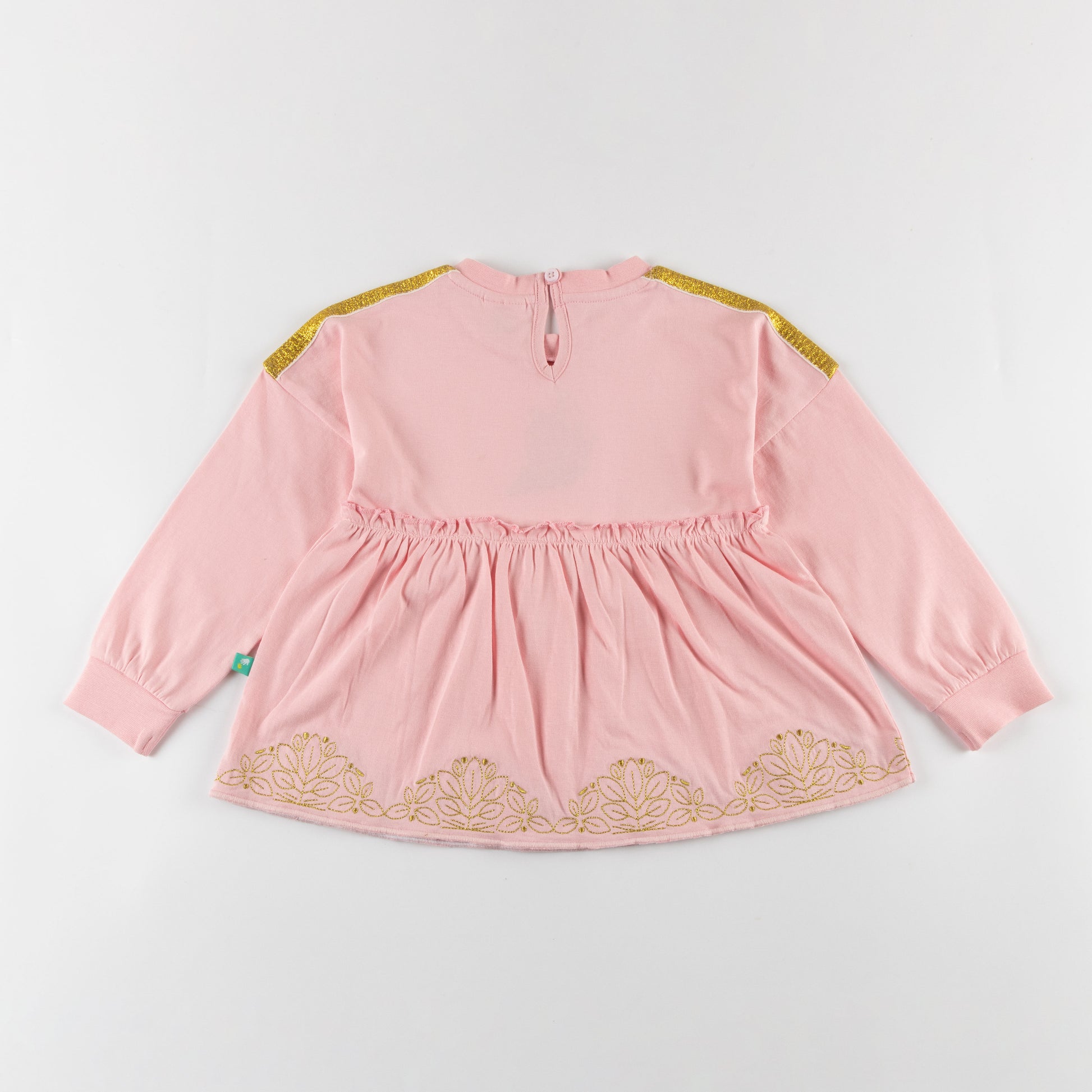 Girls Full Sleeve Butterfly Top