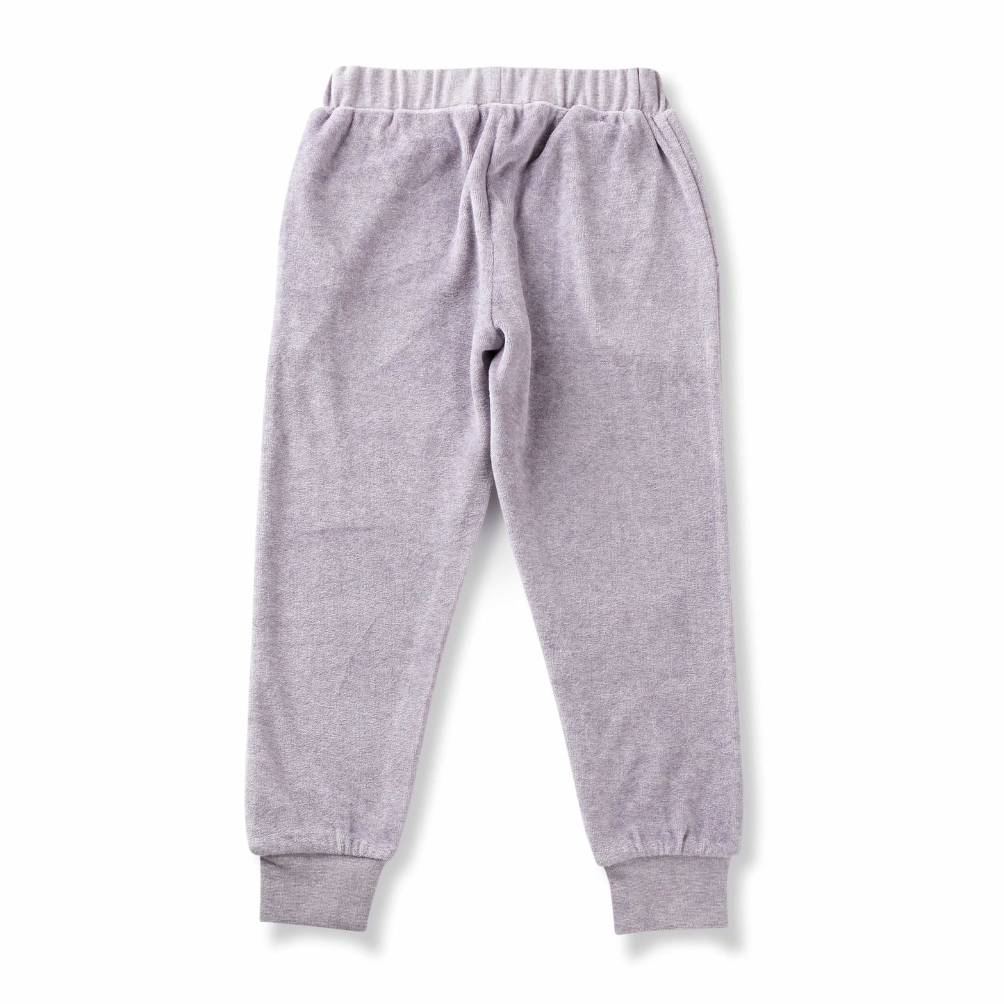 "Girls' Solid Grey Hoodie & Jogger Set – Soft Velour with Giraffe Patch Detail"