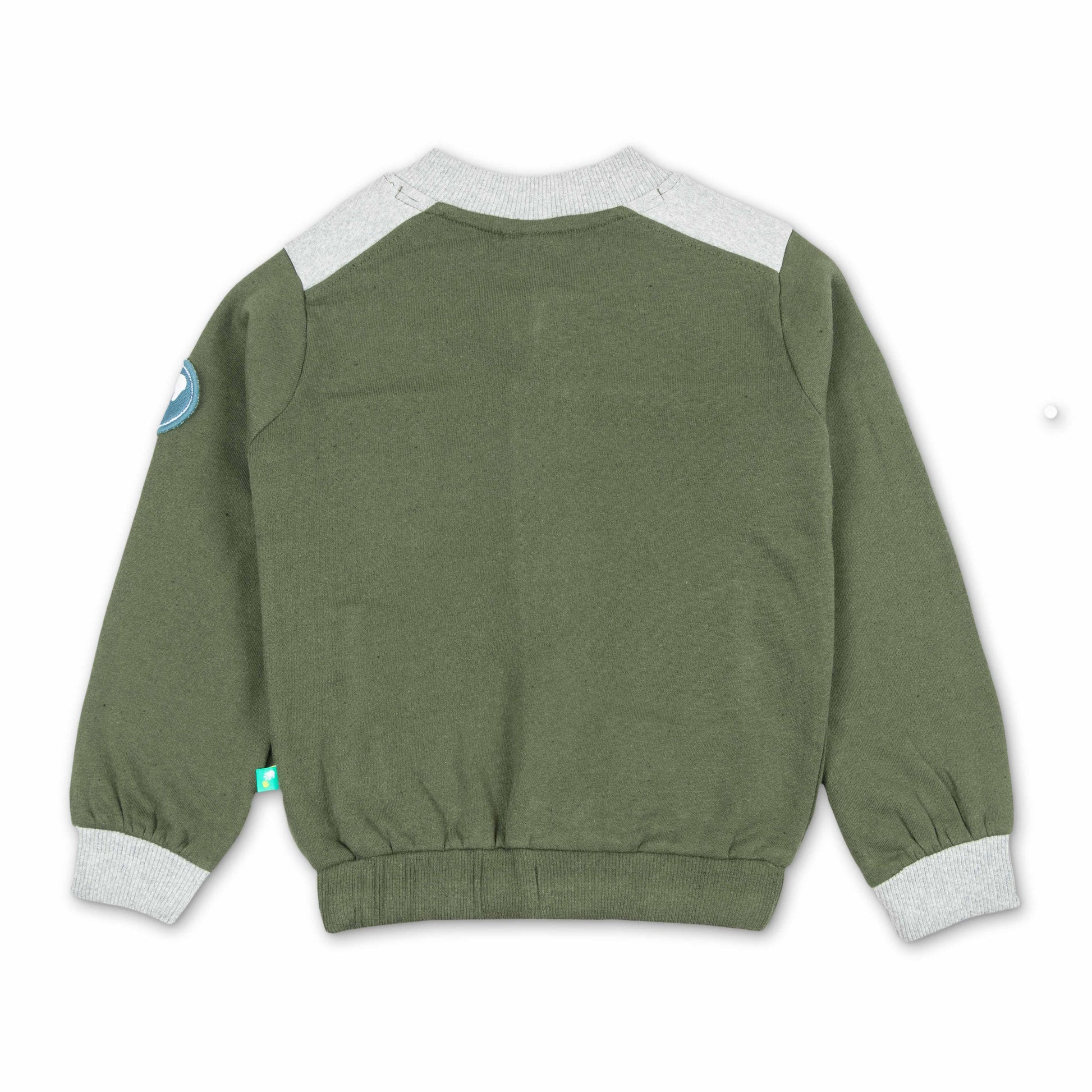"Girls' Unicorn Zip-Up Sweatshirt – Rainbow Mane & Star Print, Full Sleeves"