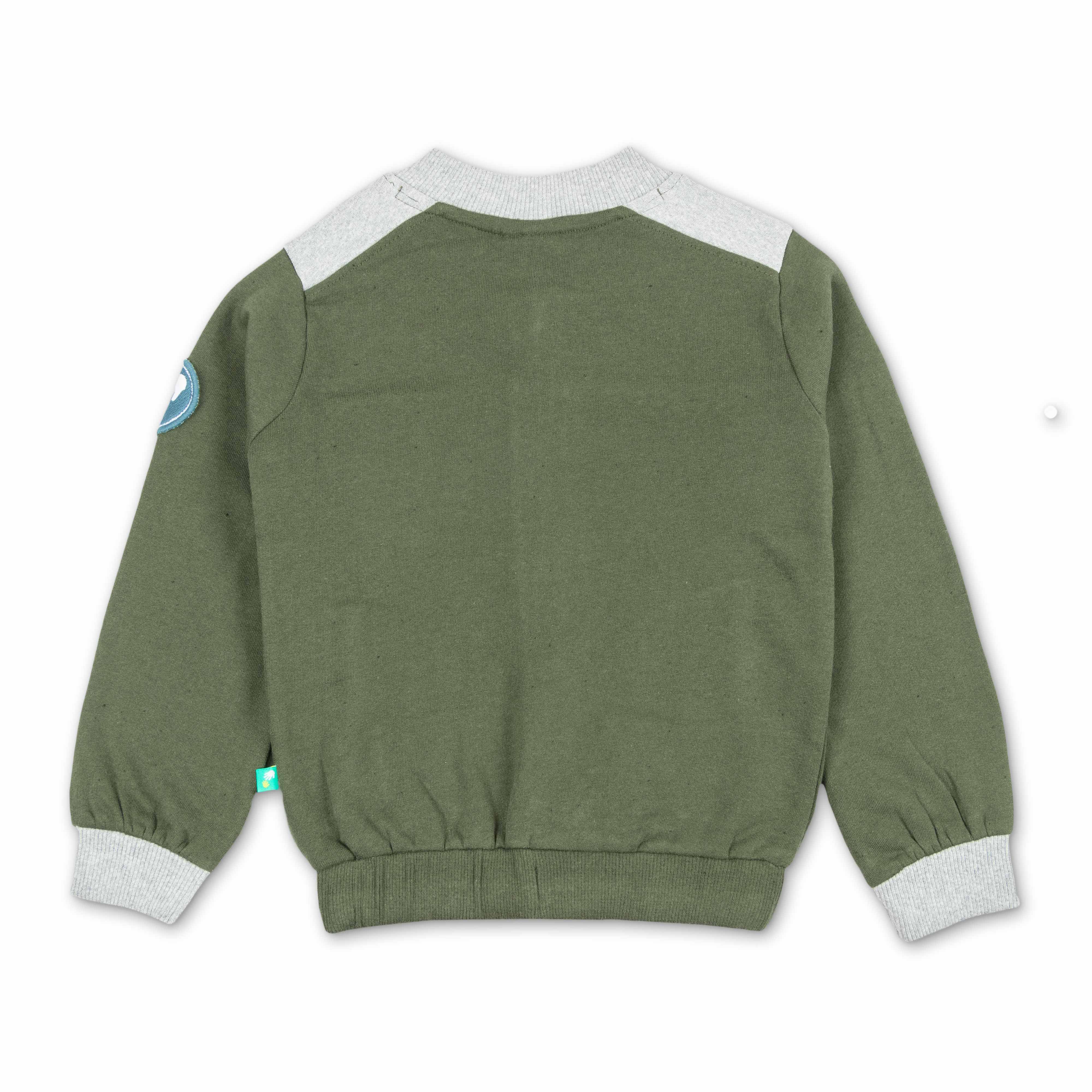 "Girls' Unicorn Zip-Up Sweatshirt – Rainbow Mane & Star Print, Full Sleeves"