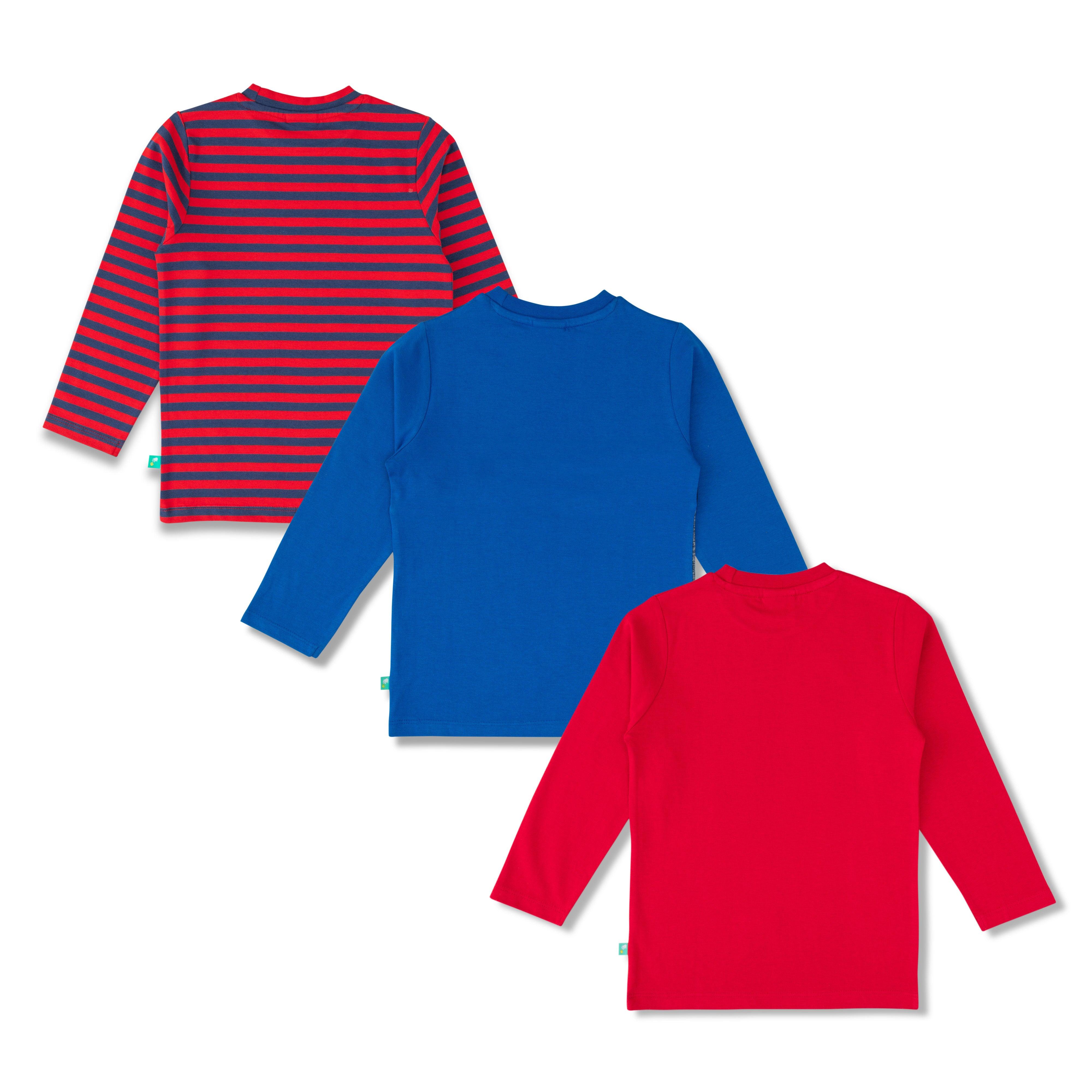 Young Boys Graphic Printed T Shirt Combo - Juscubs