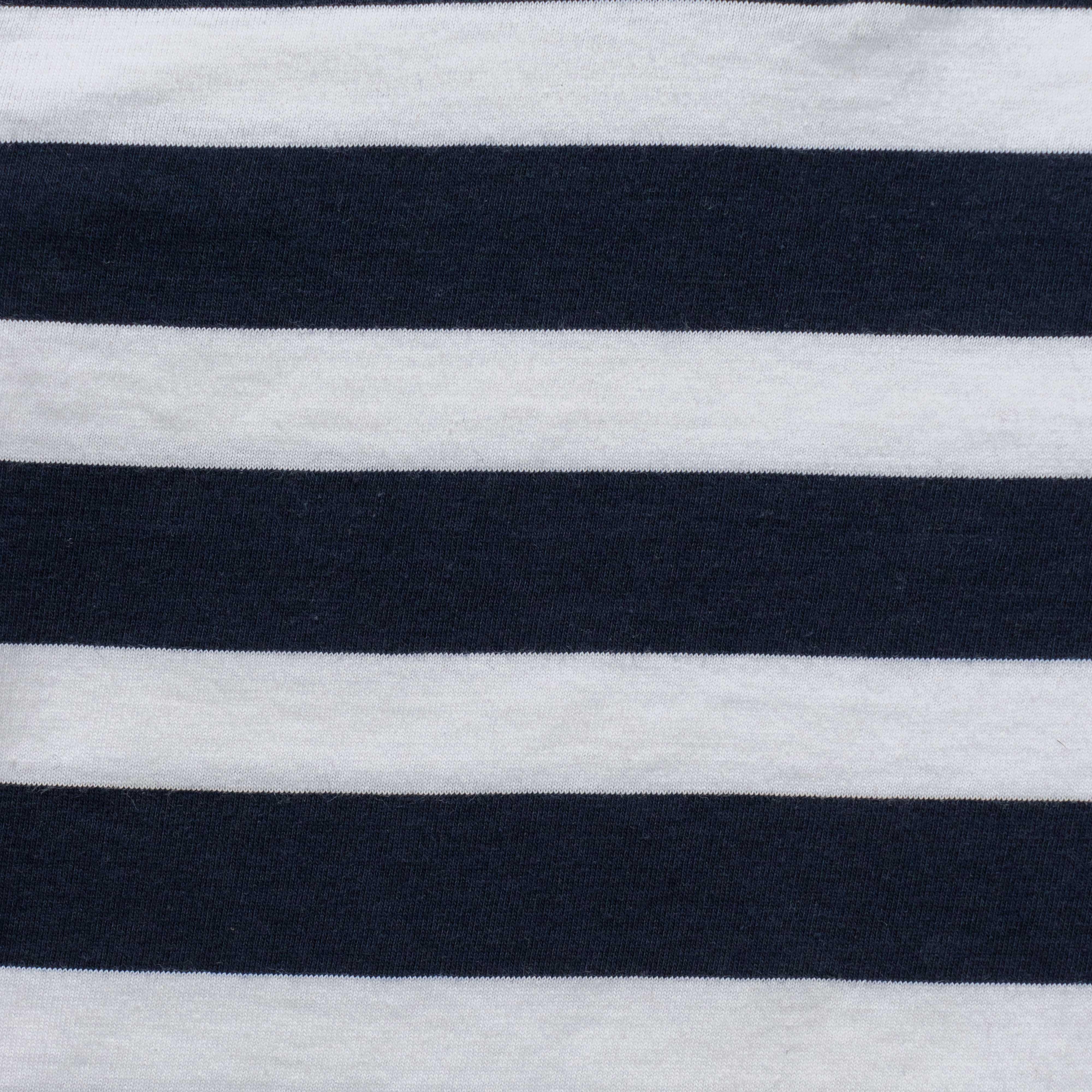 Young Boys Striped Full Sleeve Polo Neck T Shirt - Juscubs