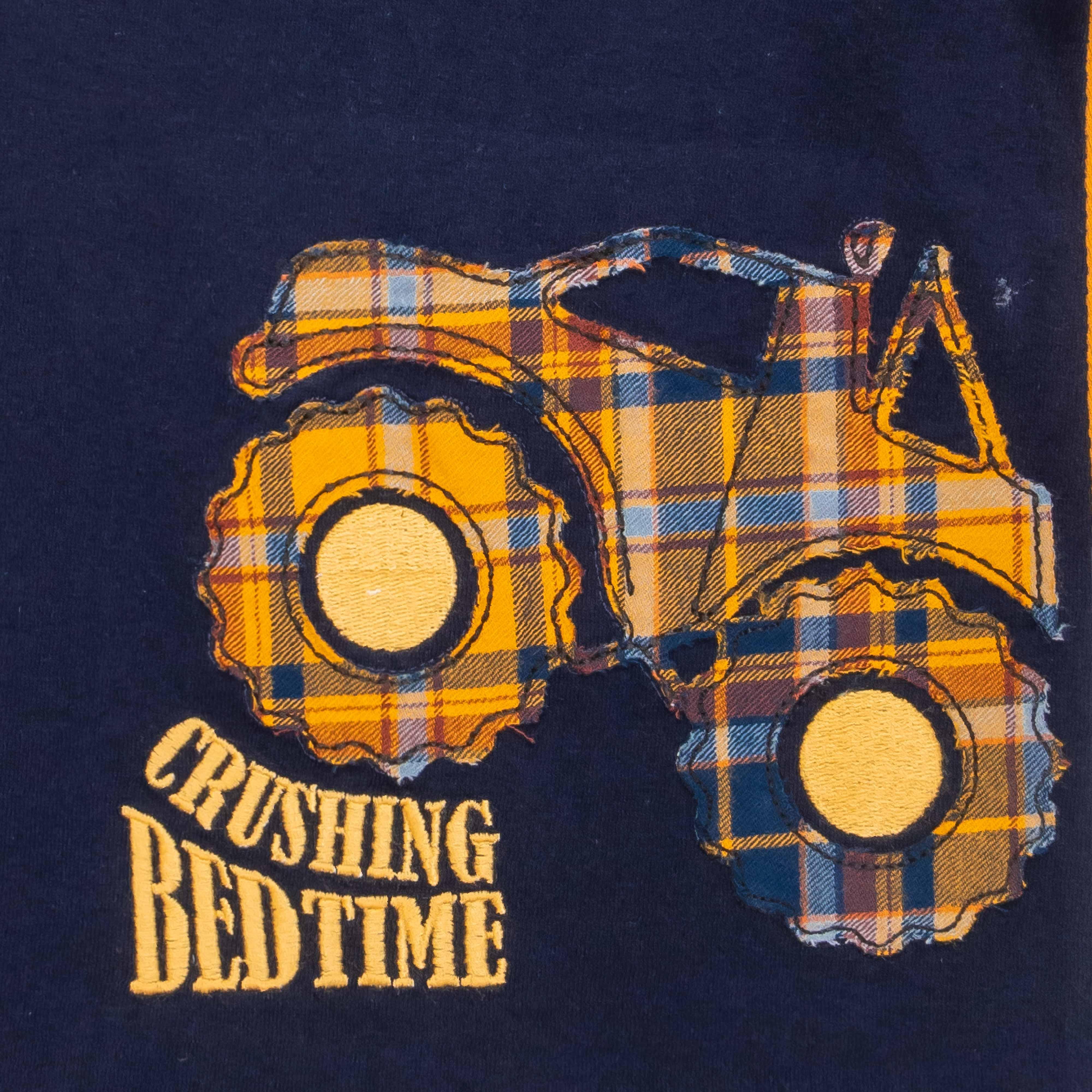Baby Boys Graphic Printed Full Sleeve Tees & Pyjama Nightwear - Juscubs