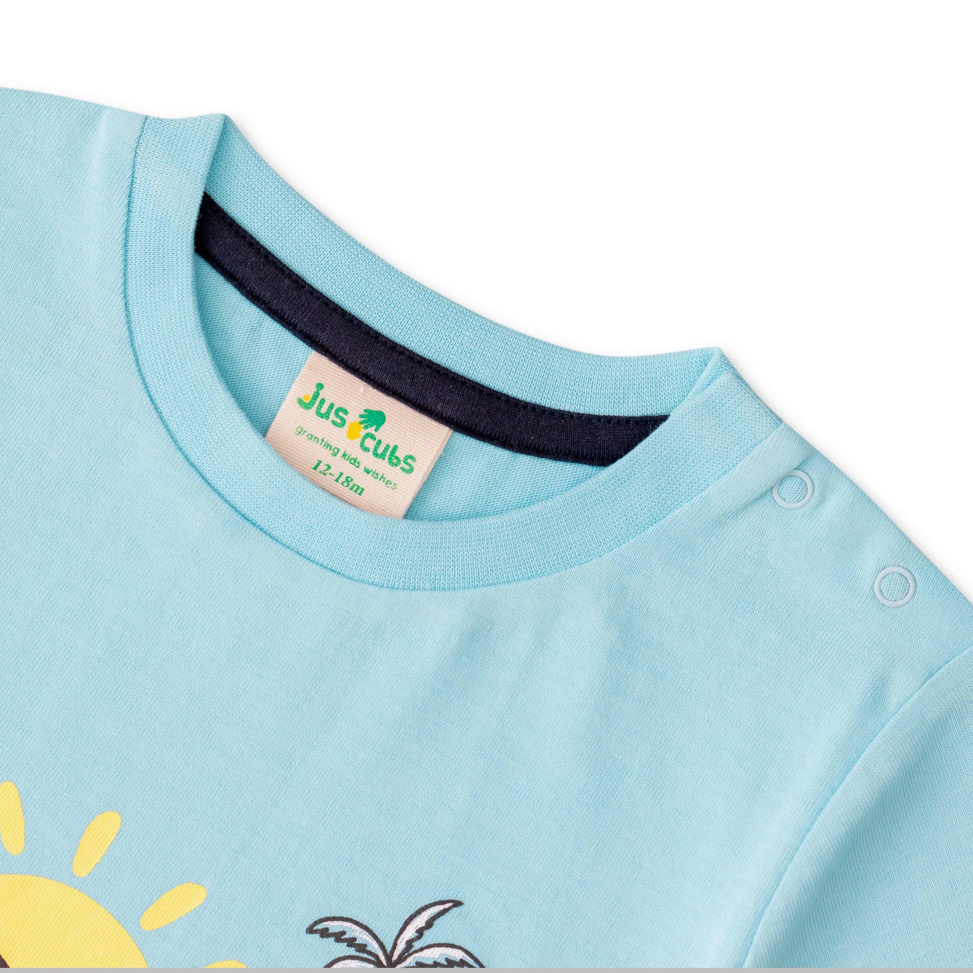 Baby Boys' Sunny Days Surfing T-Shirt – Fun Summer Graphic Tee