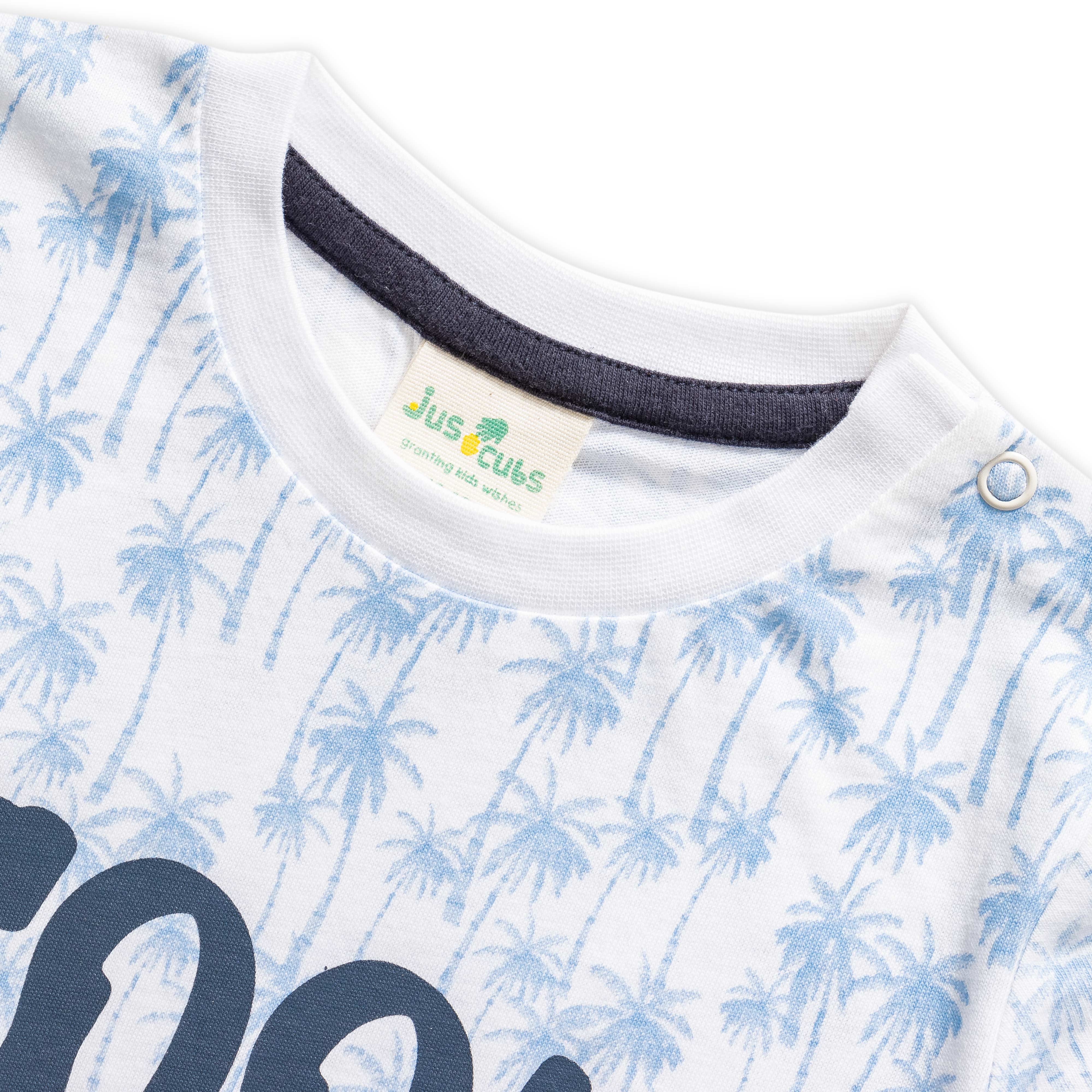 Baby Boys' Cool Dude T-Shirt & Shorts Set – Tropical Summer Outfit