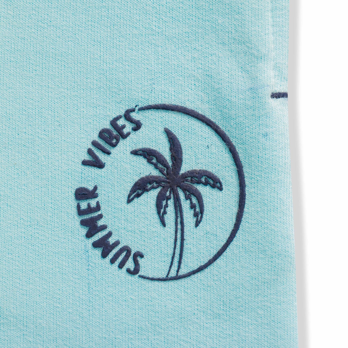 Baby Boys' Aqua Blue Joggers – Soft Cotton Sweatpants with Drawstring