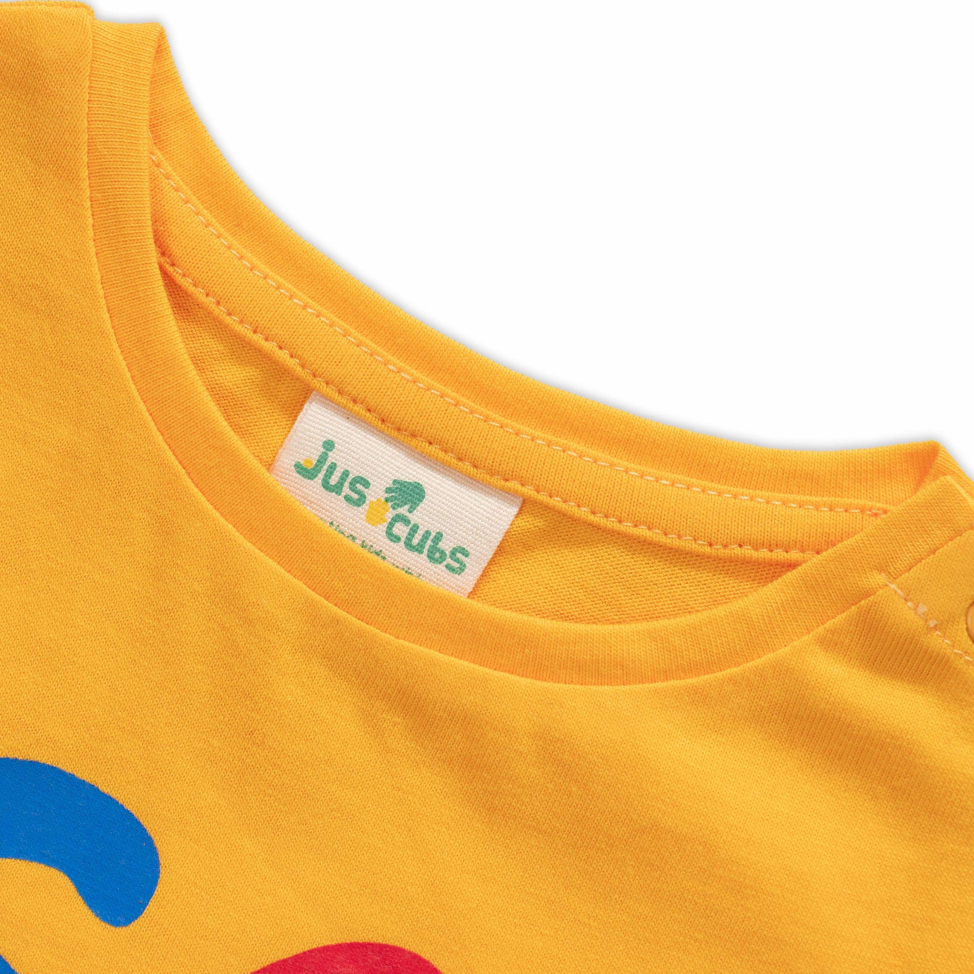 Baby Girls' "So Fun" Graphic T-Shirt & Navy Short Set – Stylish & Comfortable Outfit