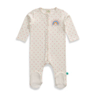Baby Girls All Over Printed Sleepsuit