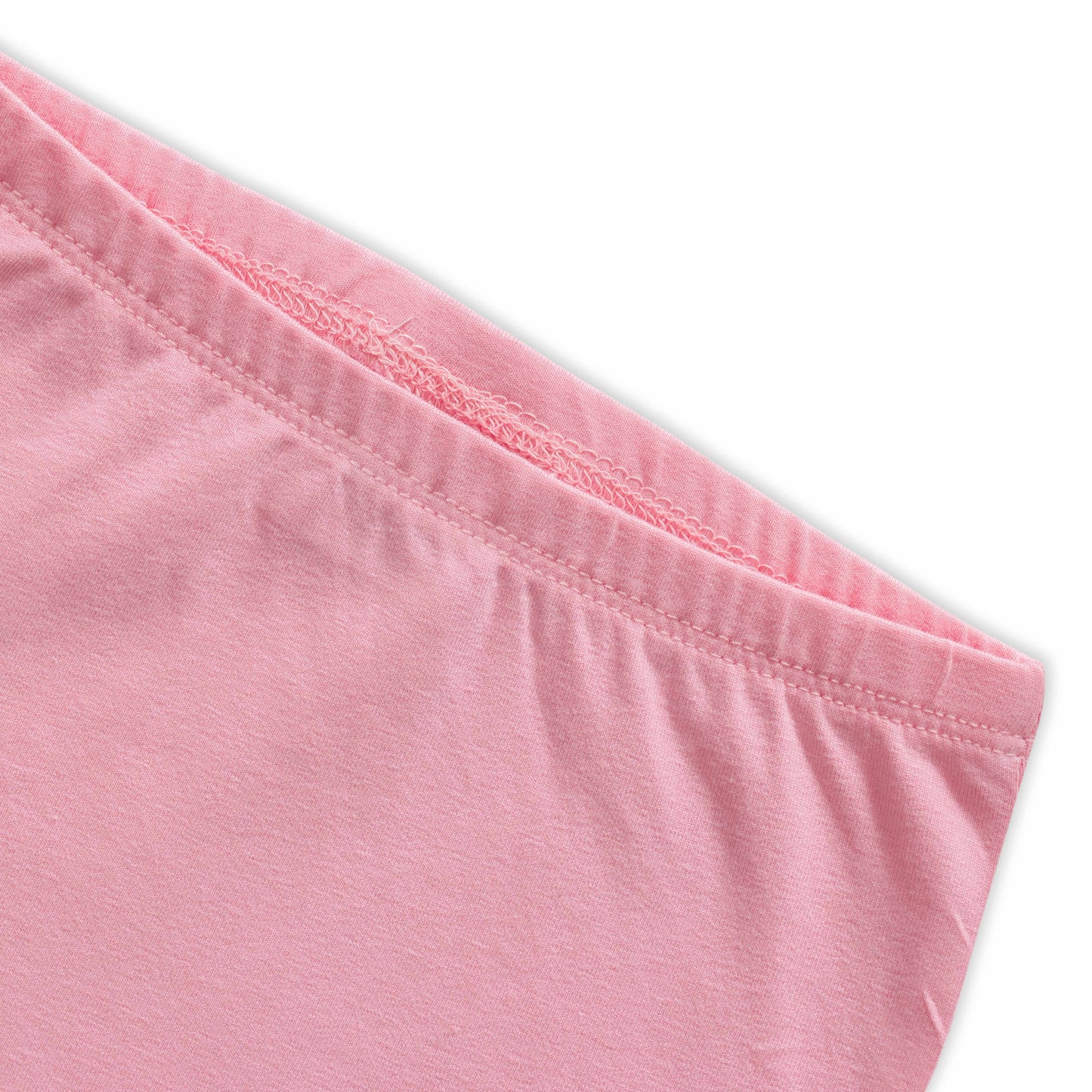 Baby Girls' Soft Cotton Leggings – Pink with Lace Trim, Comfortable Everyday Wear