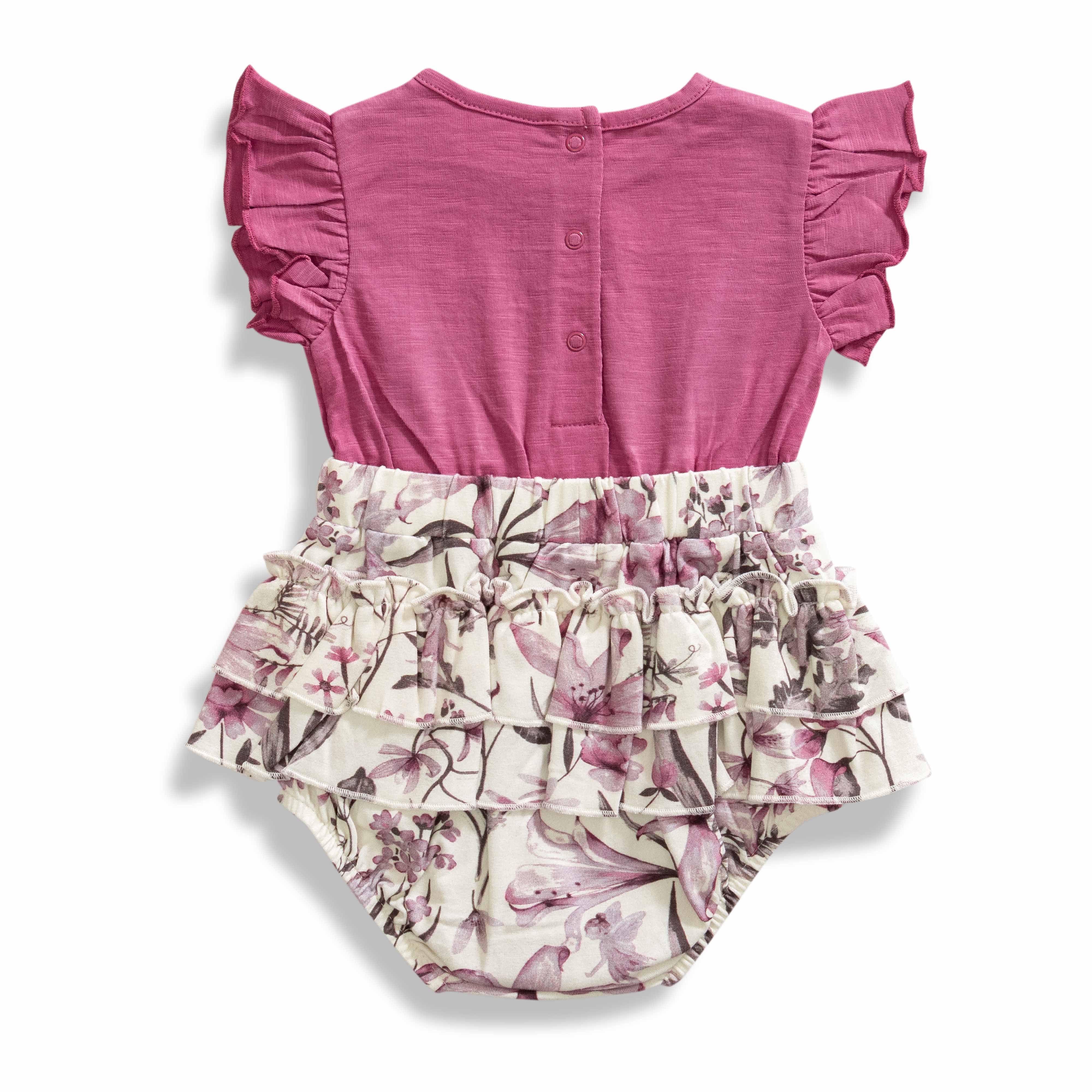 Baby Girls Solid & Printed Body Suit