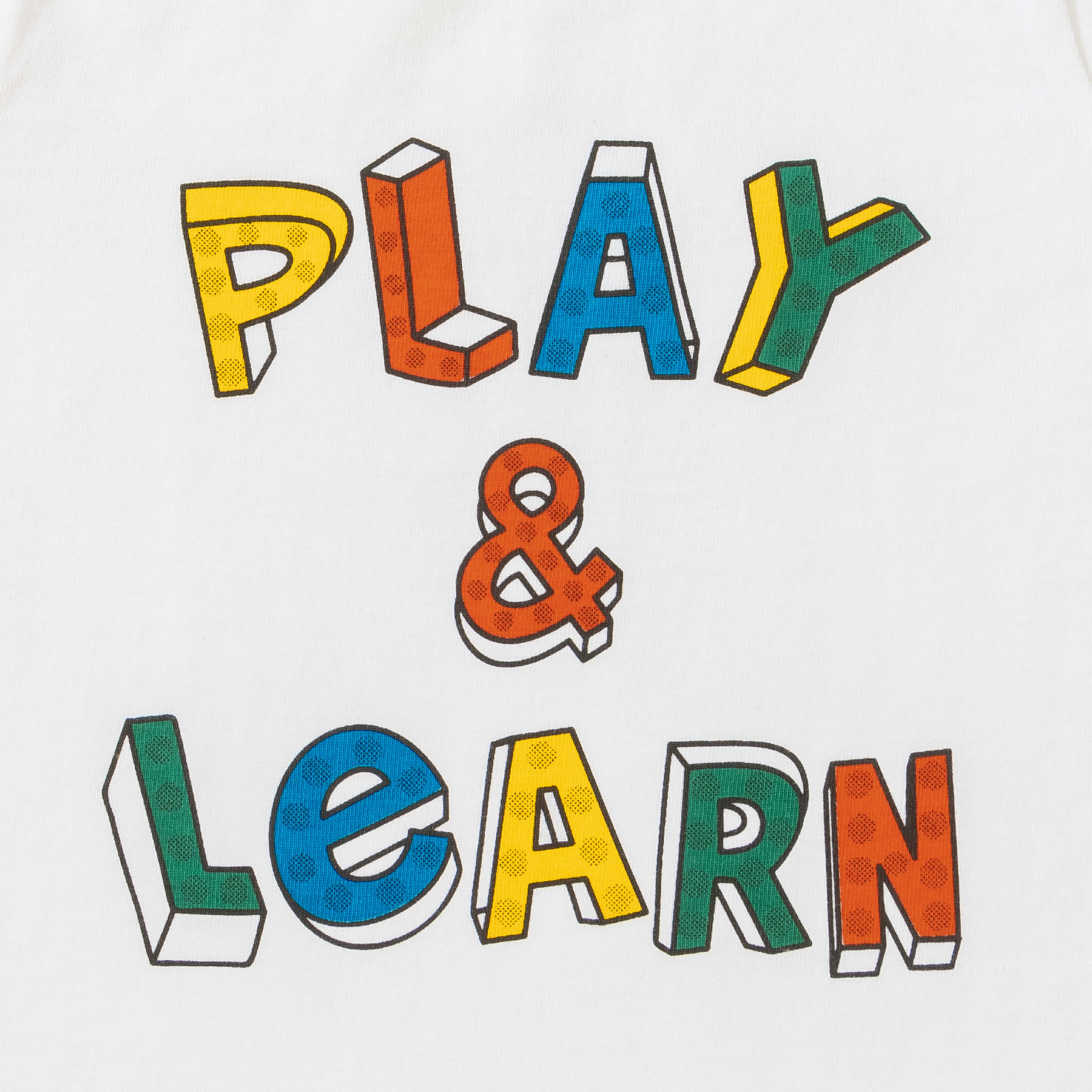 Baby Girls' Play & Learn Outfit Set – Graphic T-Shirt & Pink Shorts, Fun & Casual Wear