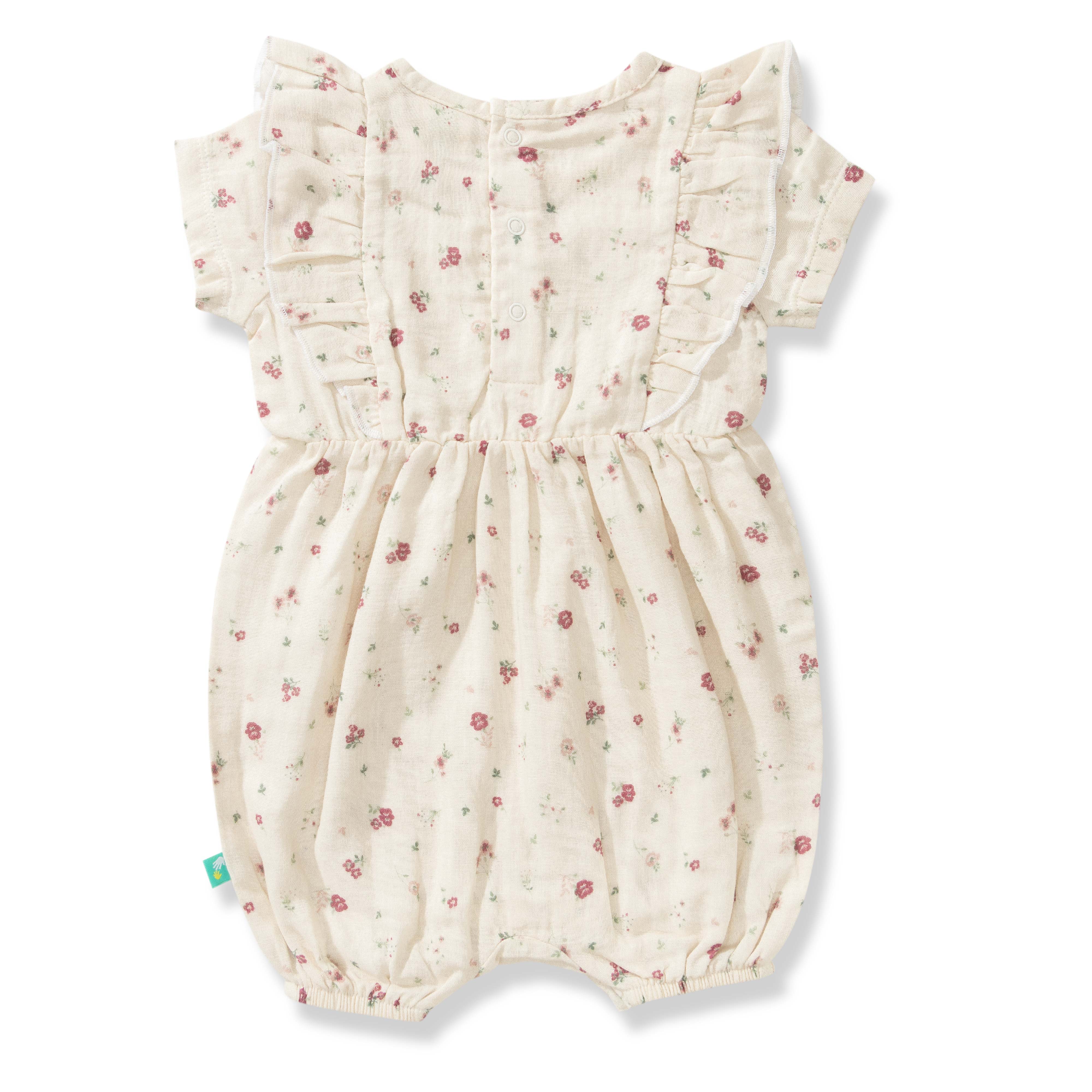 Baby Girls All Over Printed Rompers