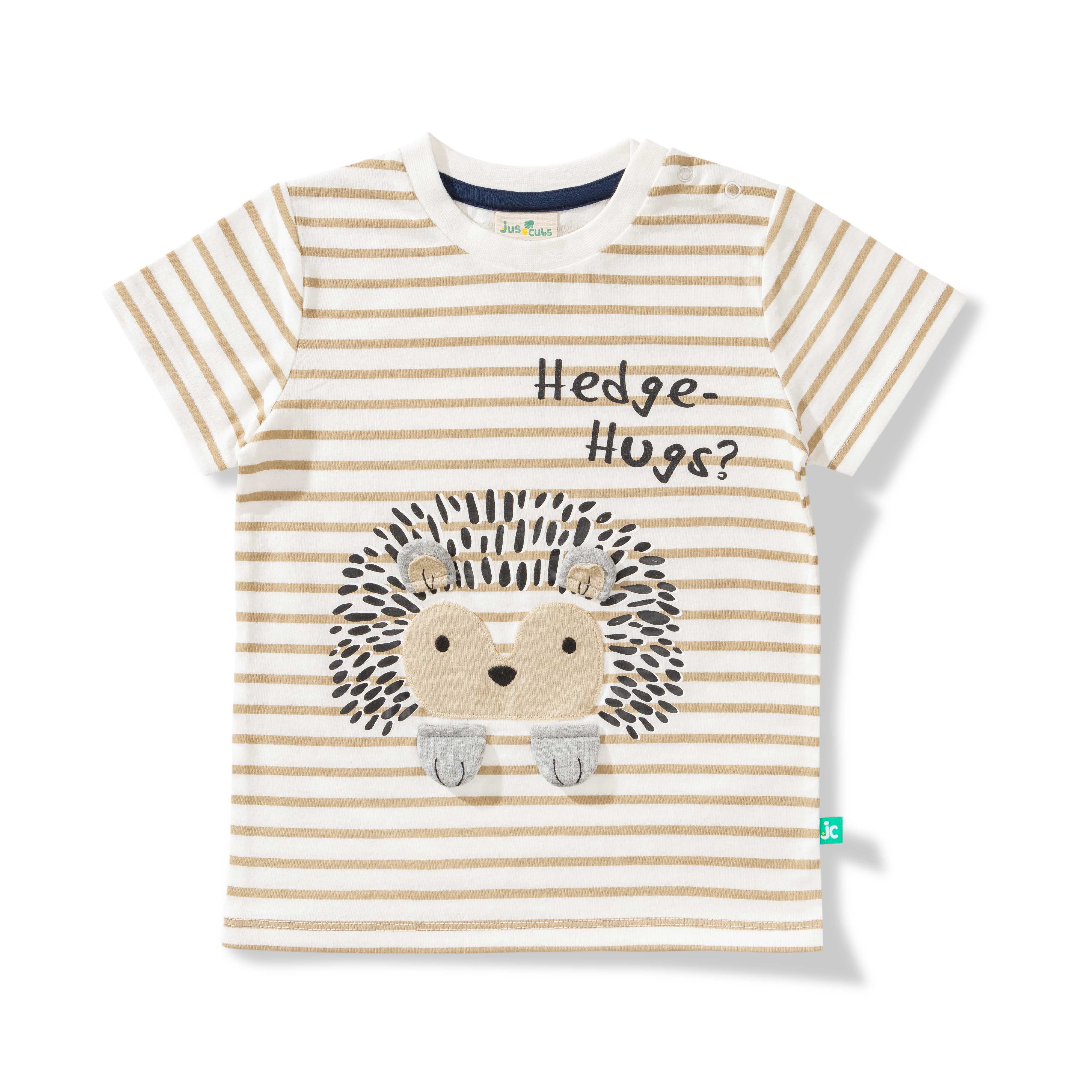Baby Boys Striped & Graphic Printed T Shirt & Solid Pant Set