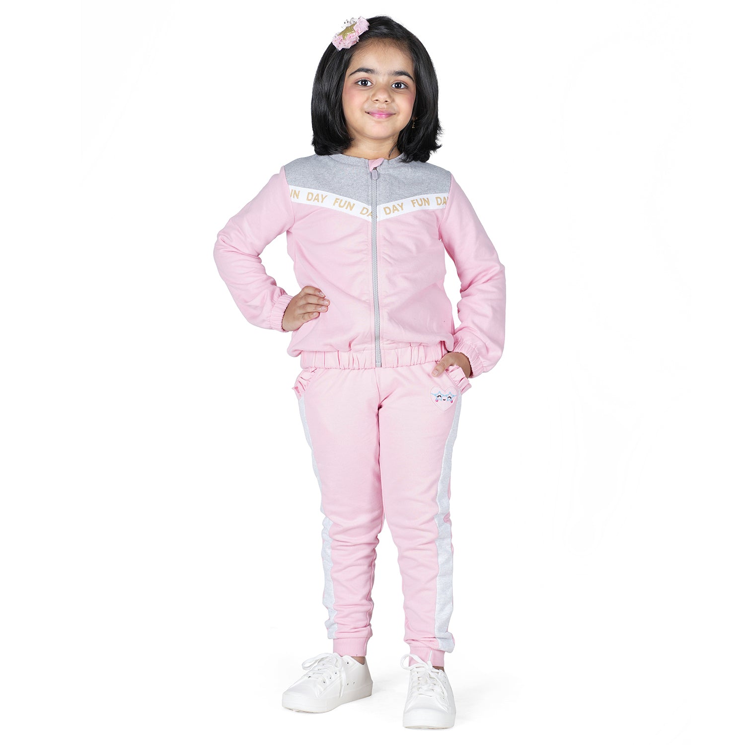 Girls' Tracksuit – Stylish, Comfy & Perfect for Winter Wear