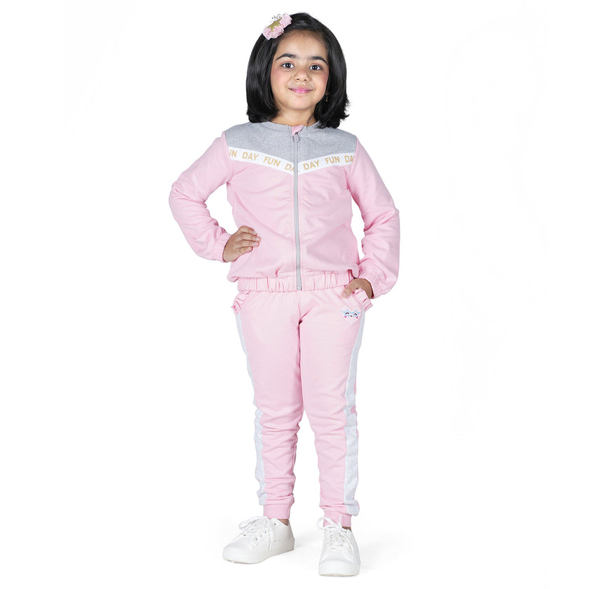 Girls' Tracksuit – Stylish, Comfy & Perfect for Winter Wear