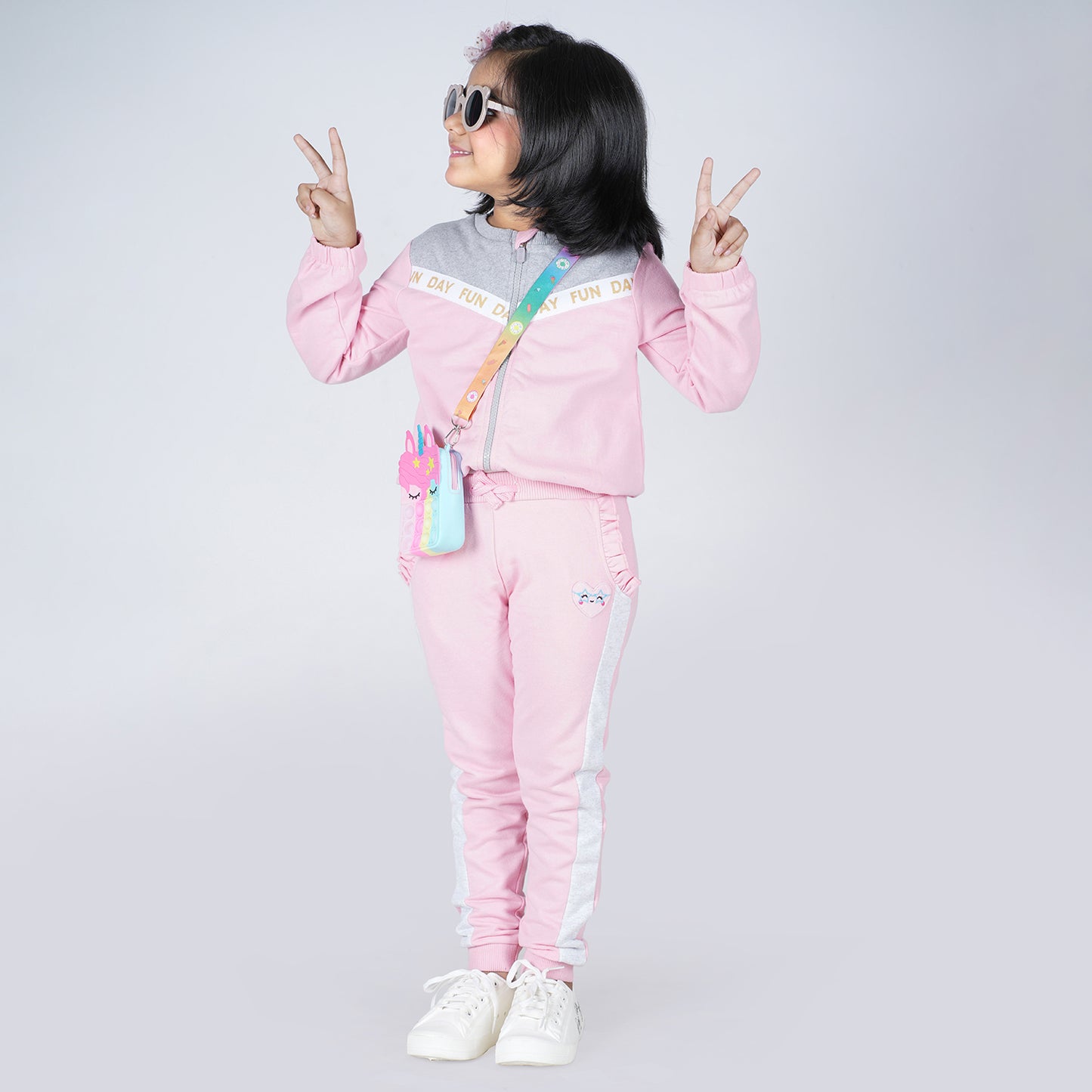 Girls' Tracksuit – Stylish, Comfy & Perfect for Winter Wear