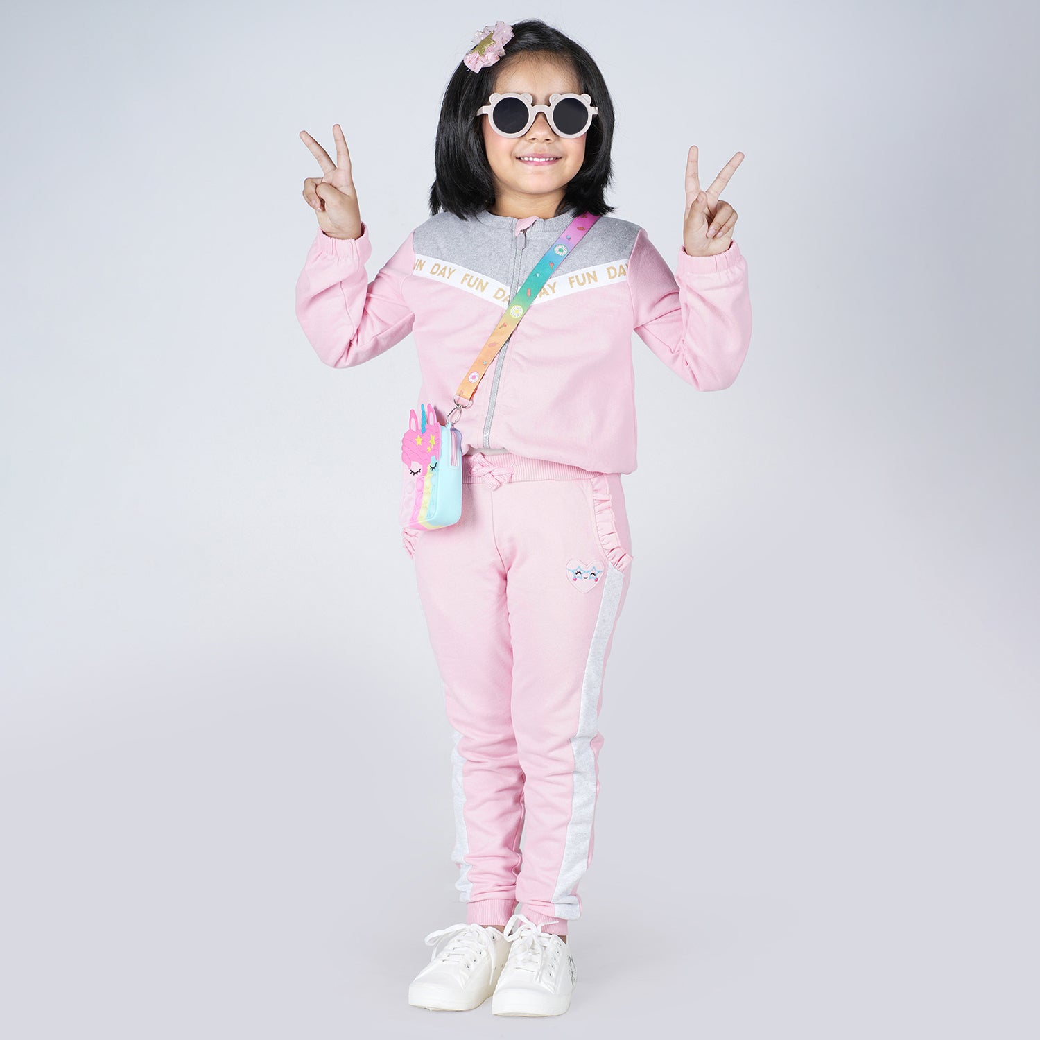 Girls' Tracksuit – Stylish, Comfy & Perfect for Winter Wear
