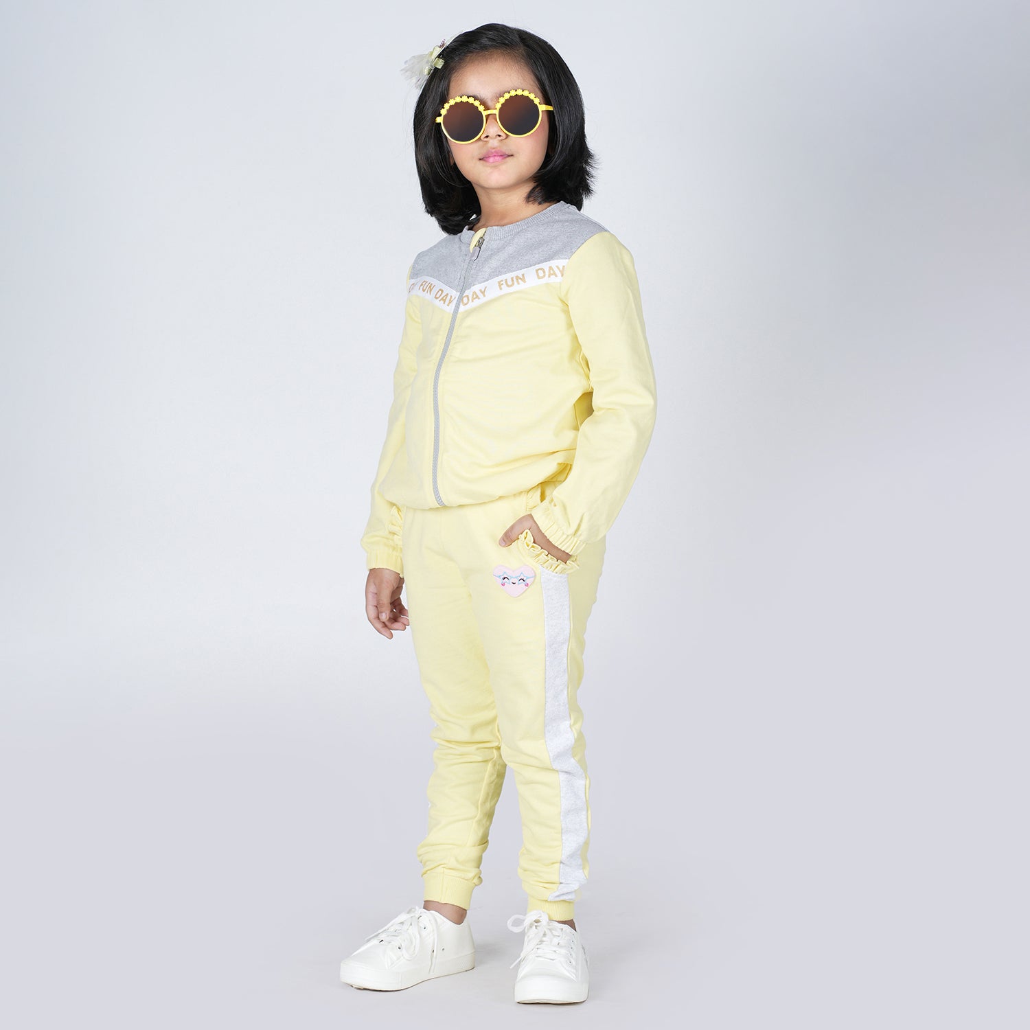 Girls' Tracksuit – Stylish, Comfy & Perfect for Winter Wear