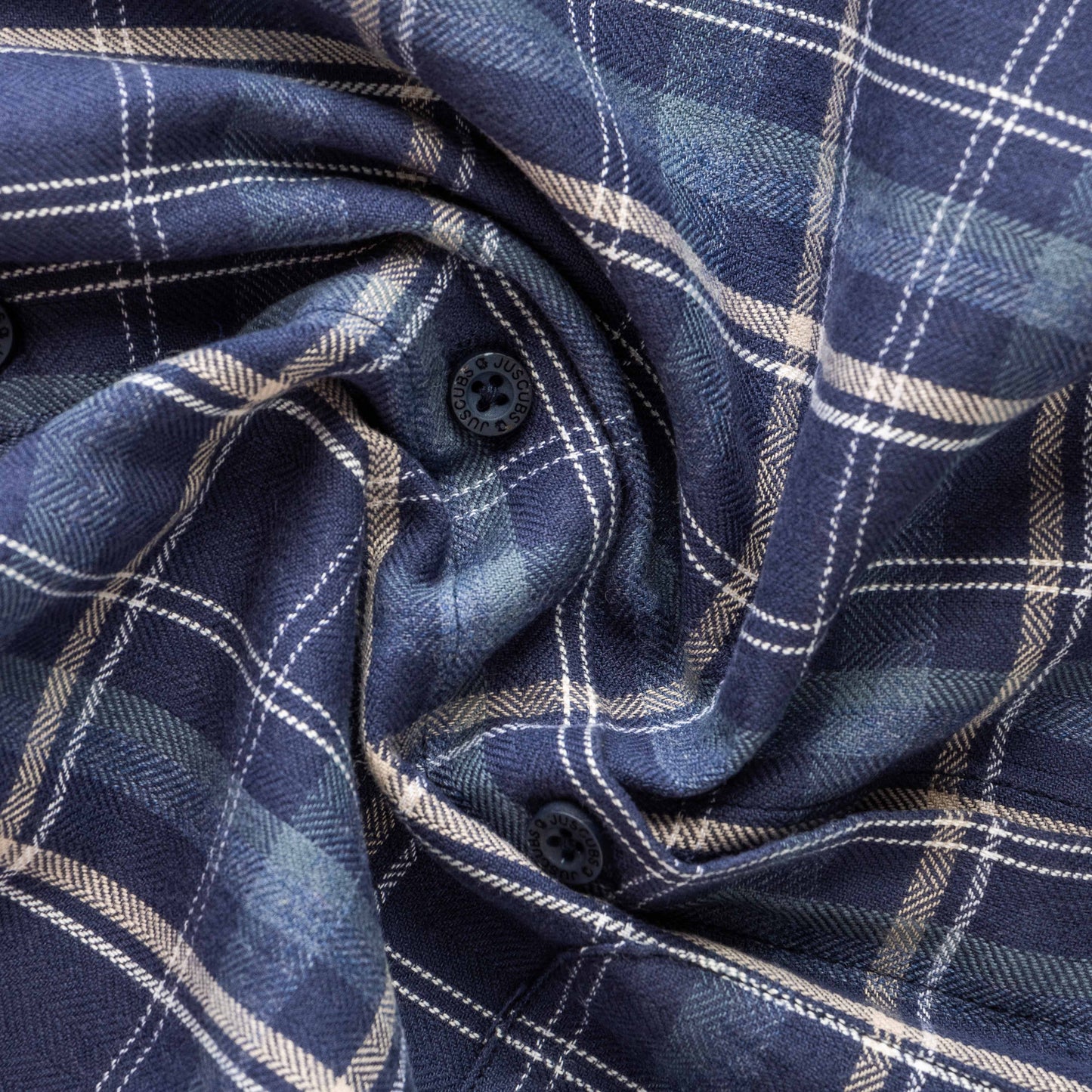 Boys' Navy Blue Checked Full-Sleeve Shirt – Casual & Stylish
