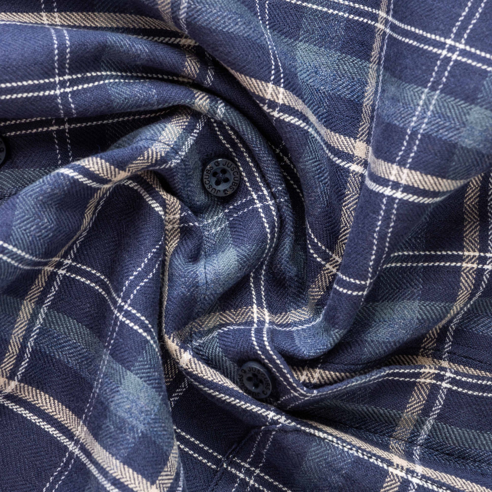Boys' Navy Blue Checked Full-Sleeve Shirt – Casual & Stylish