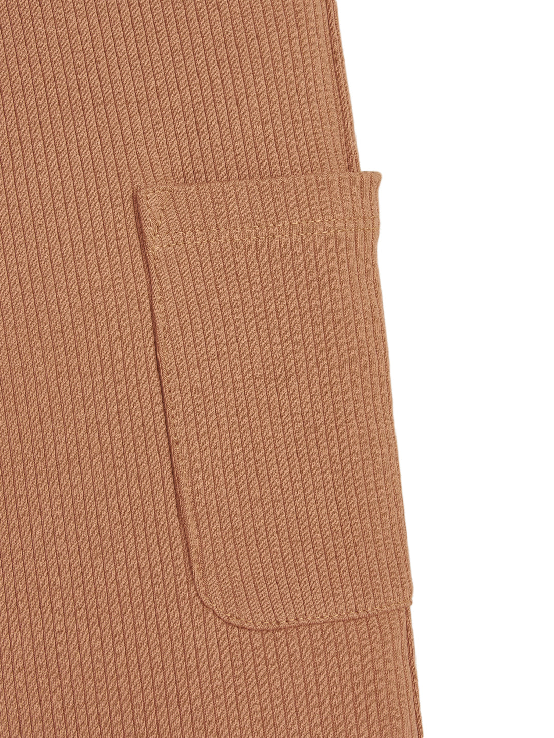 "Baby Boys' Ribbed Cotton Cargo Trousers – Maroon