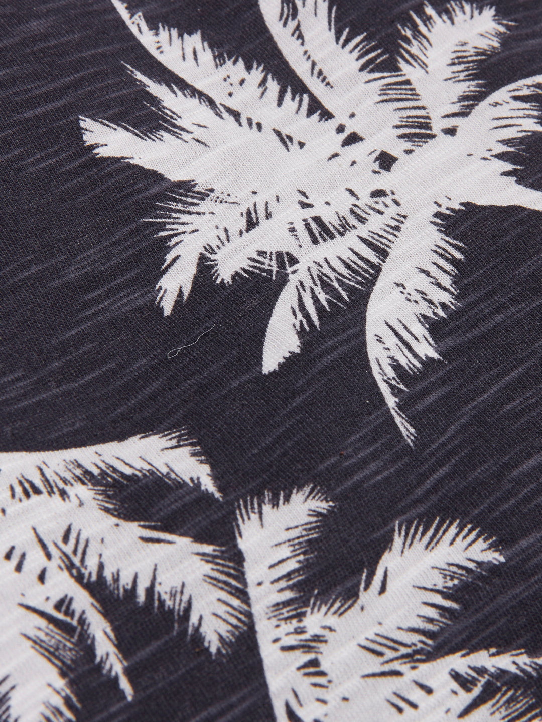 "Boys' Sleeveless Palm Tree Print T-shirt – Black & White"