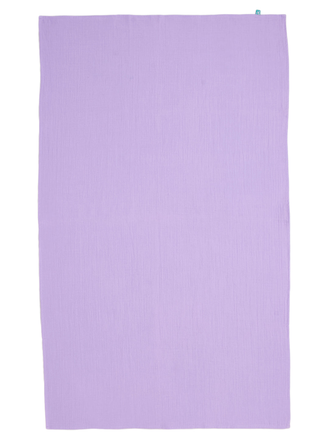 "Premium Cotton Muslin Swaddle Towel – Lavender Purple, Ultra-Soft & Breathable"