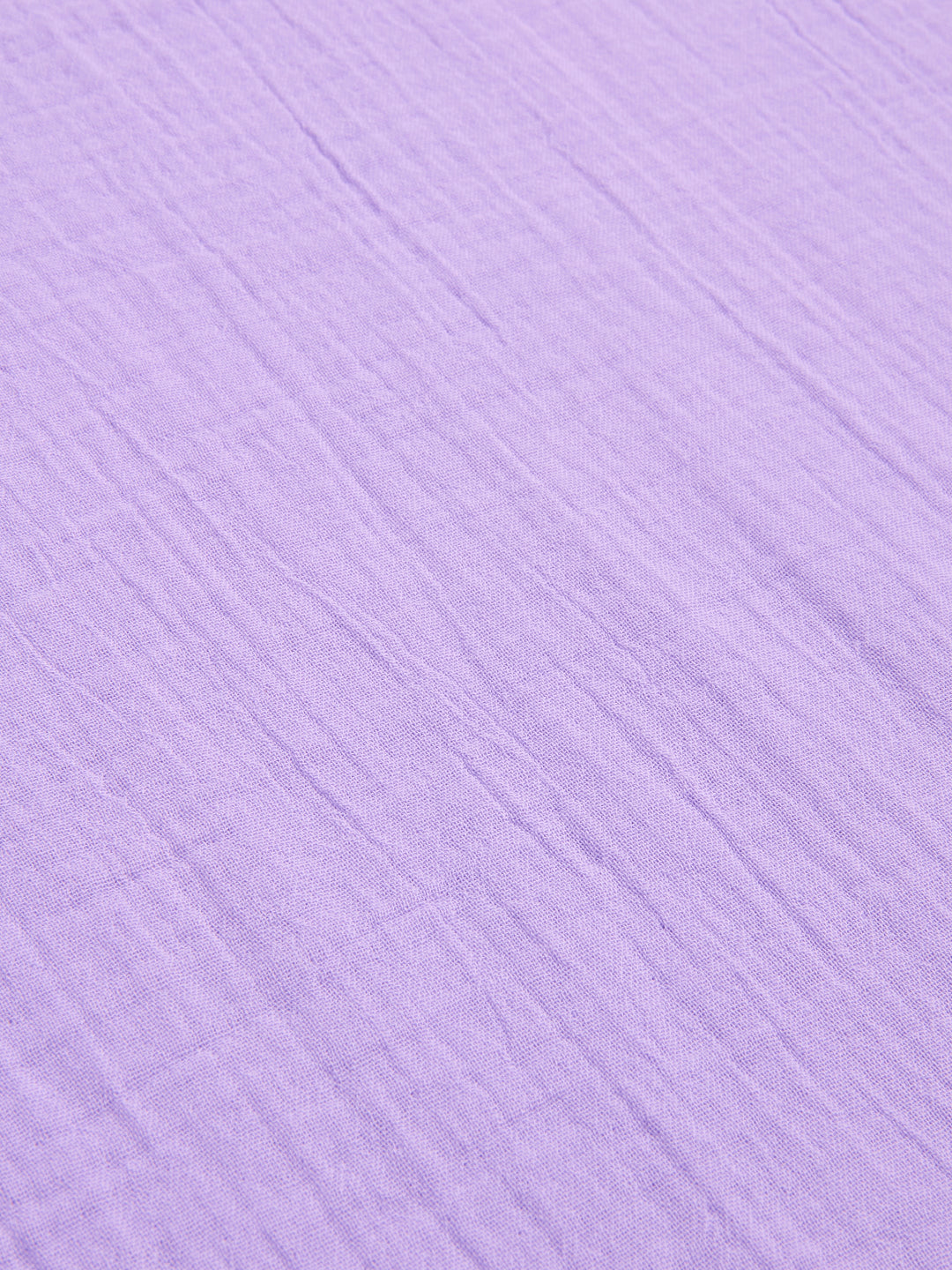 "Premium Cotton Muslin Swaddle Towel – Lavender Purple, Ultra-Soft & Breathable"